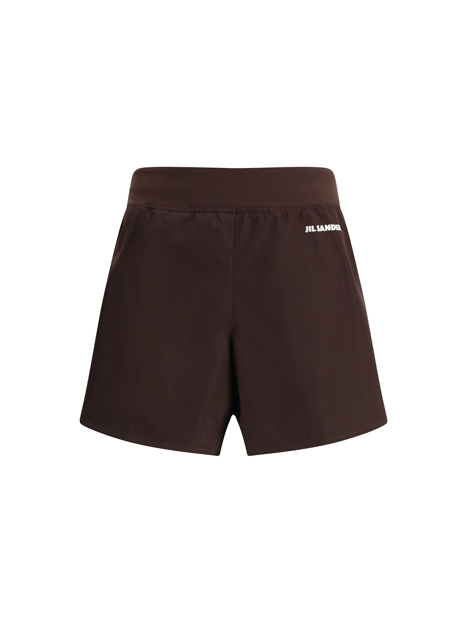 Jil Sander Sports Shorts In Brown