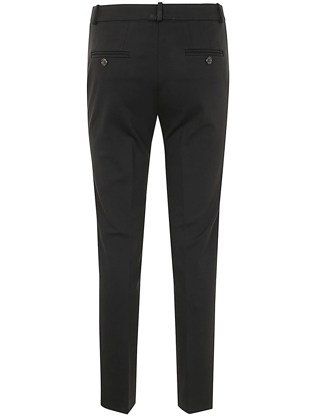 Shop Kiltie Costes Slim Trousers In Black