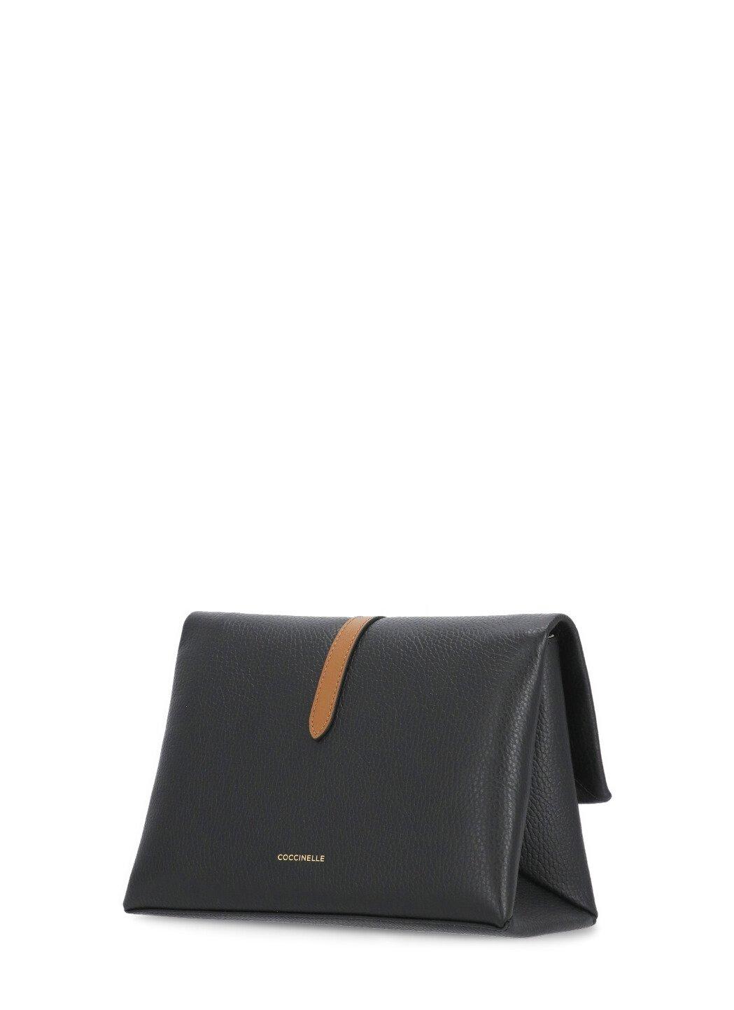 Shop Coccinelle Dorian Tricolor Small Shoulder Bag