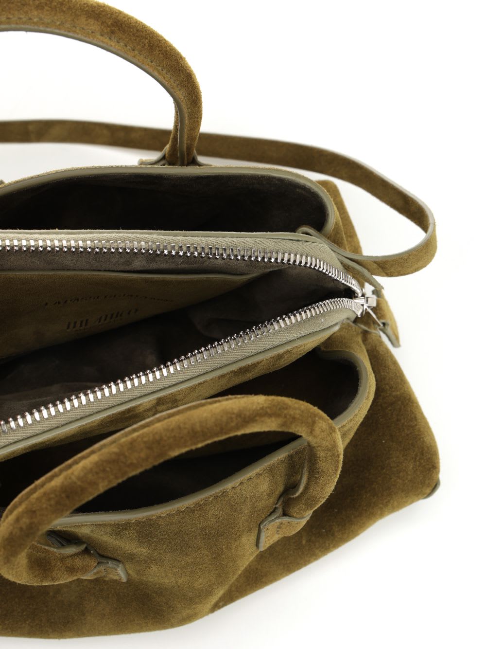 Attico La Passeggiata Mini Shoulder Bag In Green