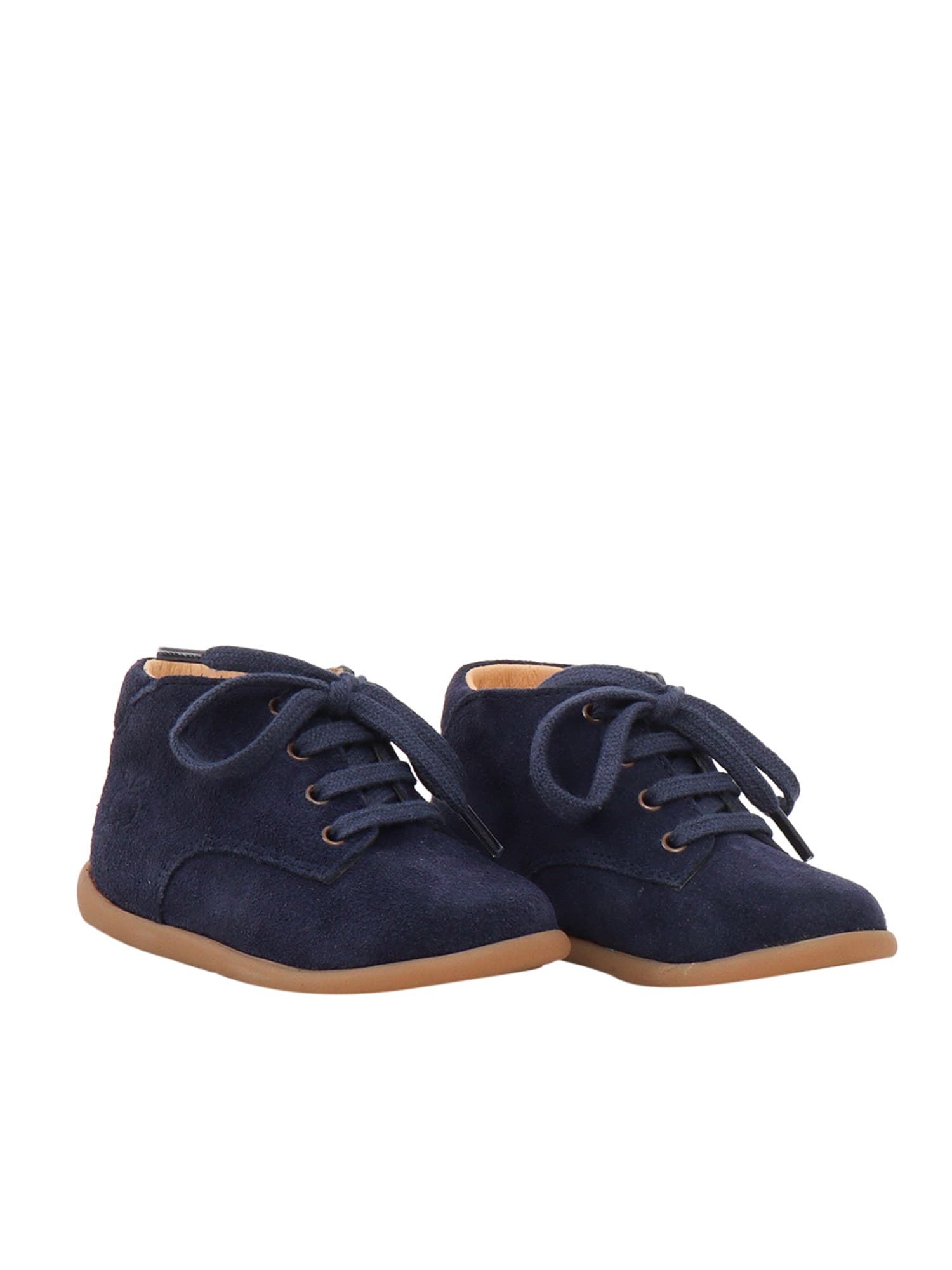 Pom D'api Stand-up Derby Shoes In Blue