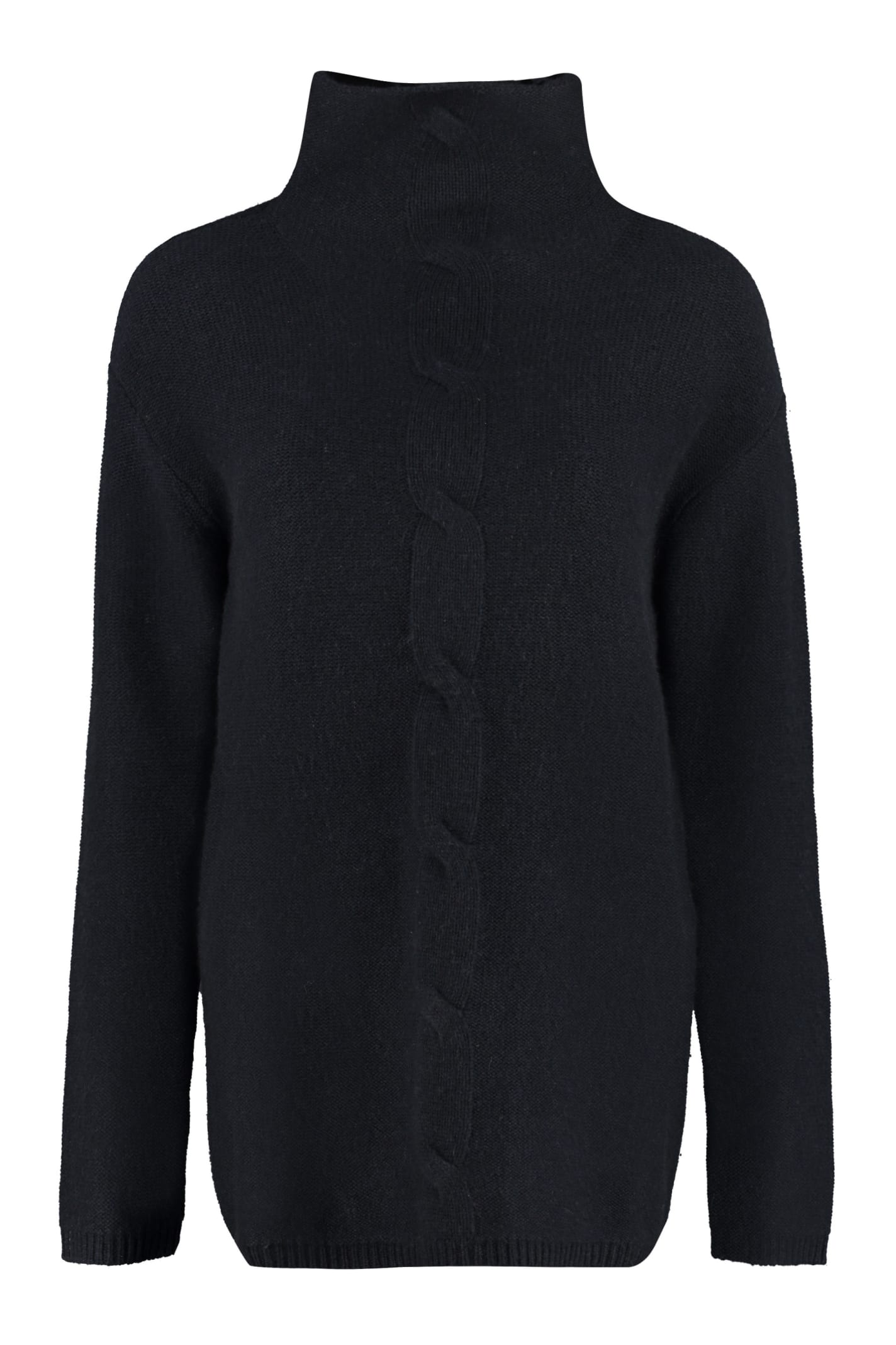 's Max Mara Caliga Turtleneck Sweater In Blue | ModeSens