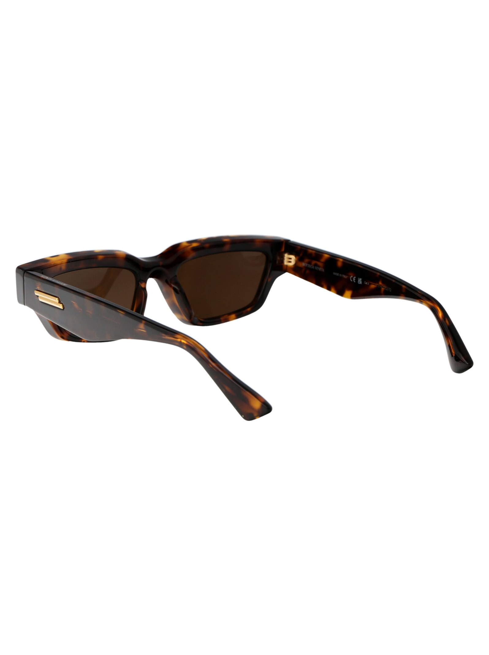 Shop Bottega Veneta Bv1250s Sunglasses In 002 Havana Havana Brown