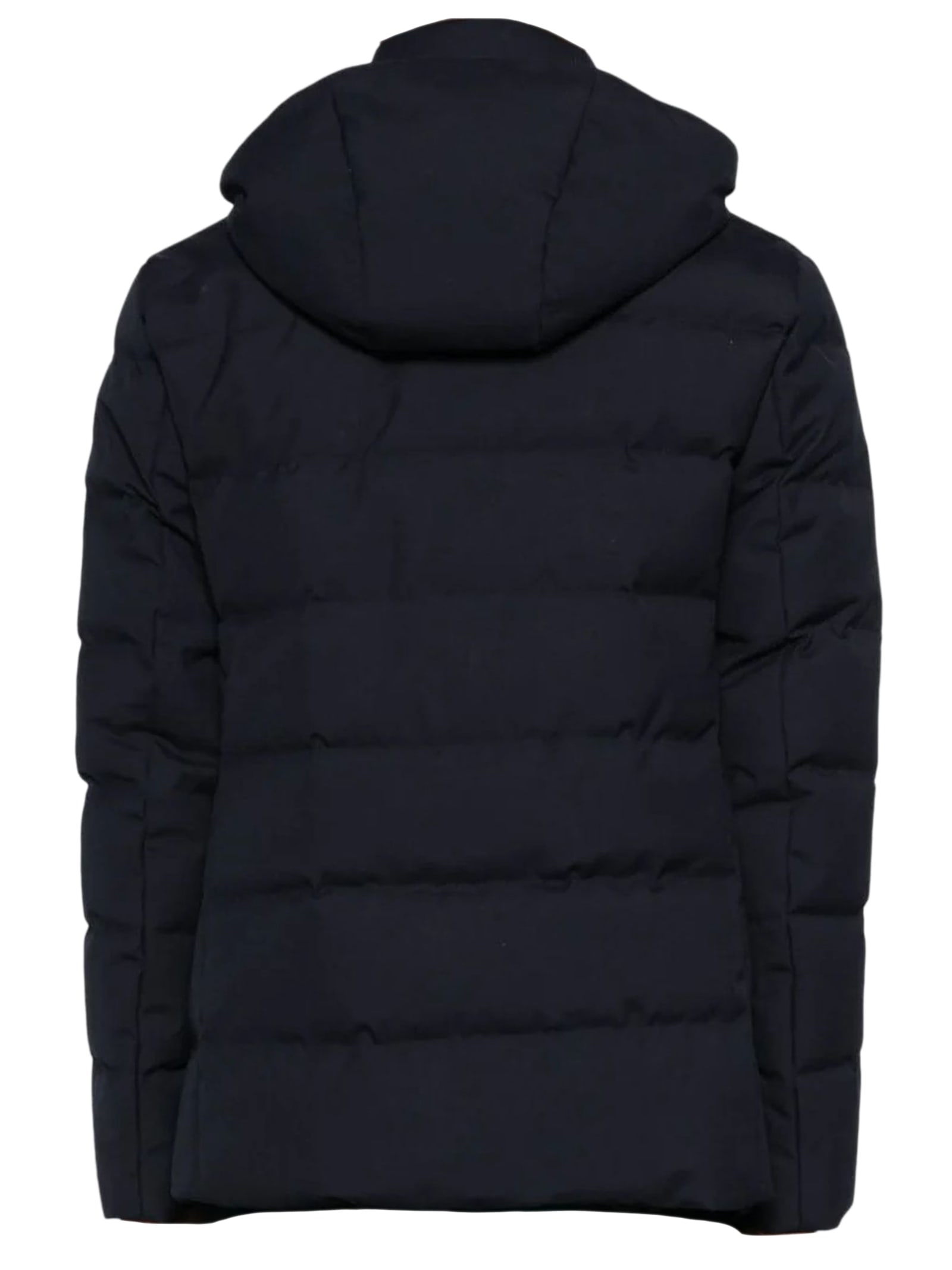 Shop Fay Midnight Blue Puffer Jacket