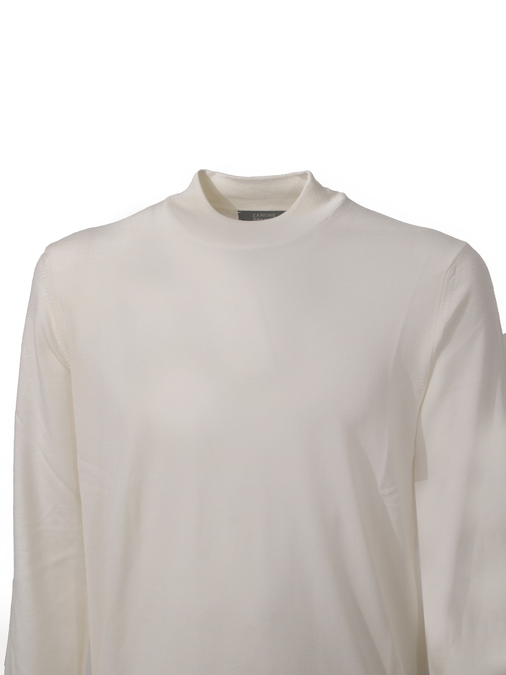 Shop Zanone Lupetto Sweater In White