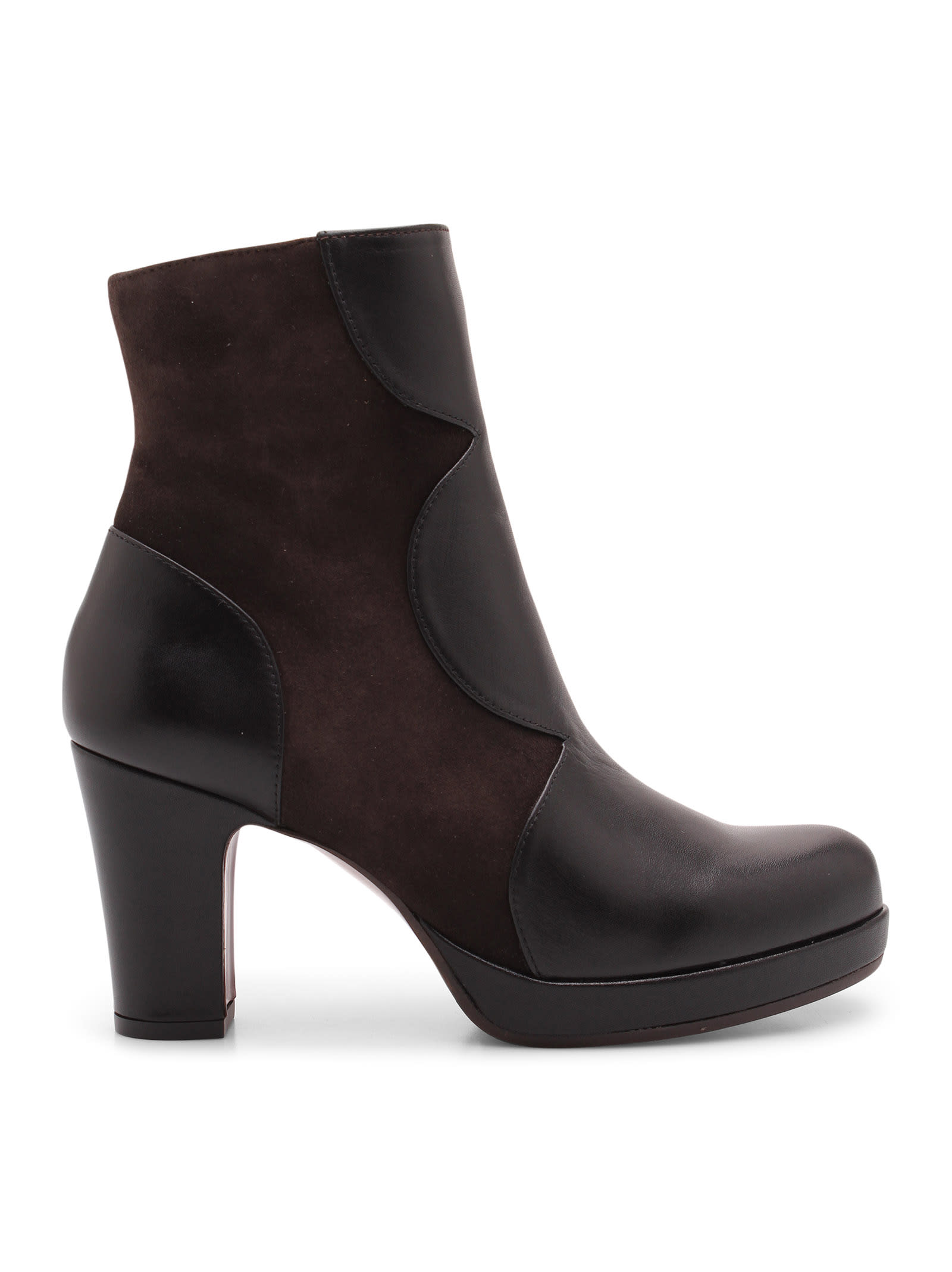 Chie Mihara ju-carel Leather Ankle Boots