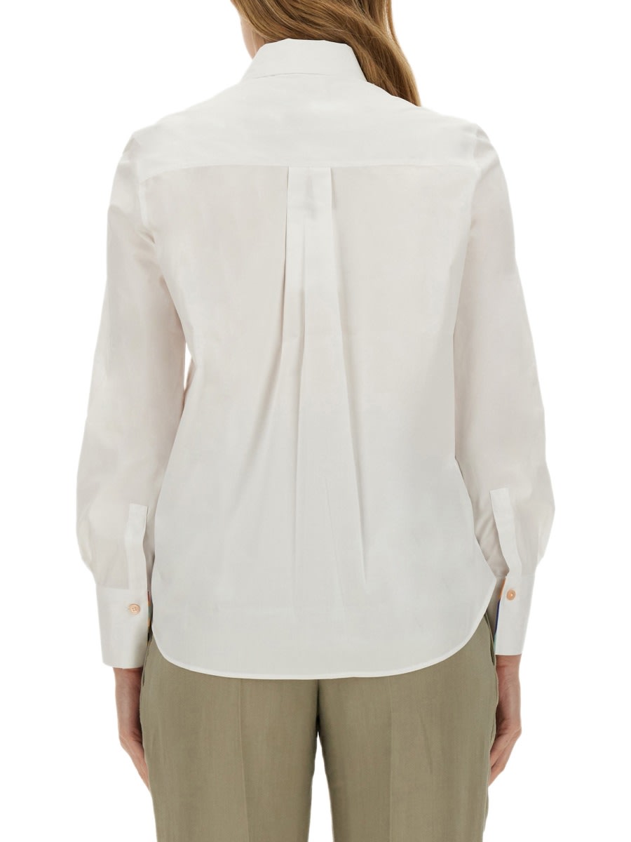 Shop Paul Smith Regular Fit Shirt In White