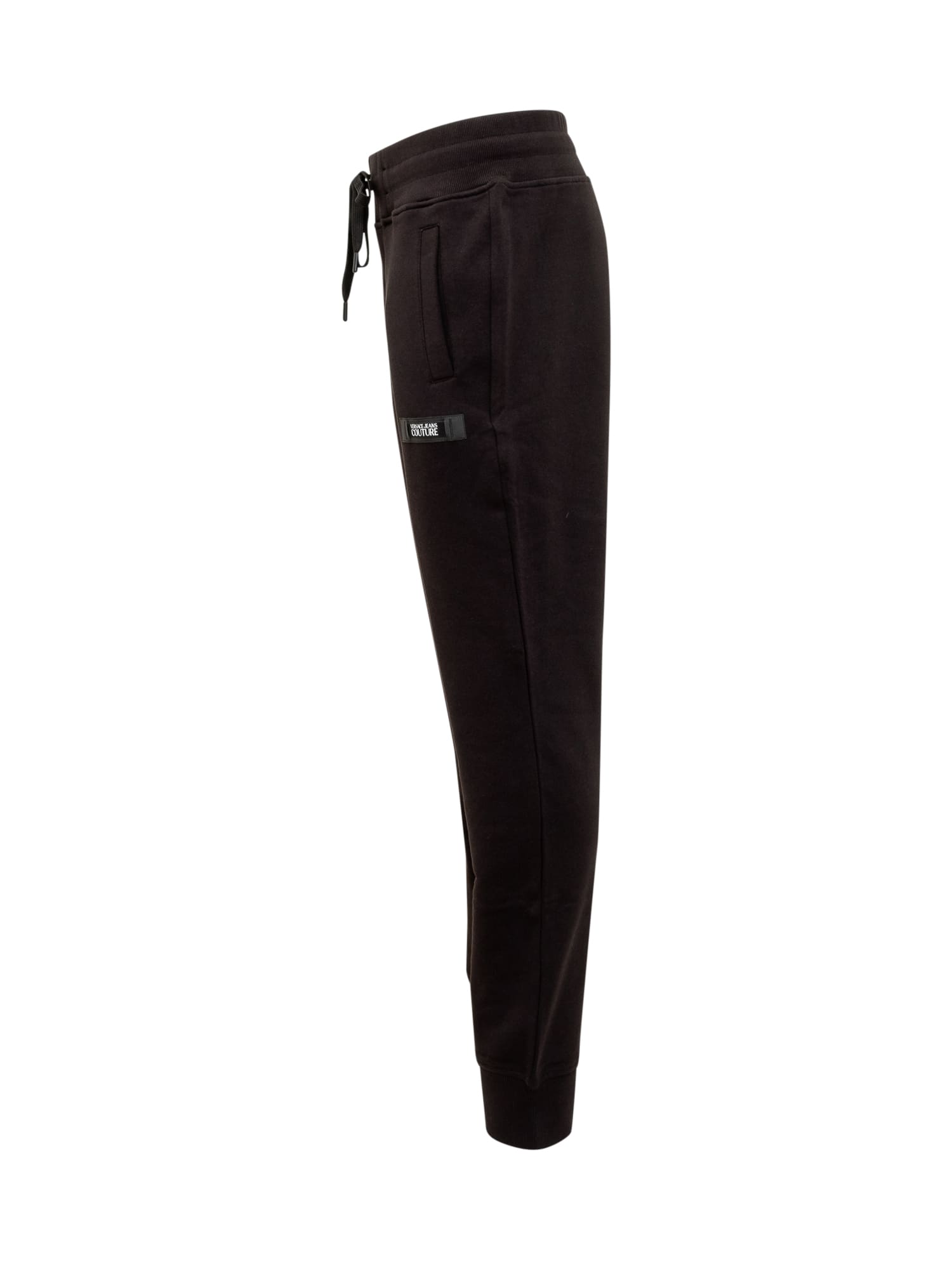 Shop Versace Jeans Couture Jogger Pants In Black