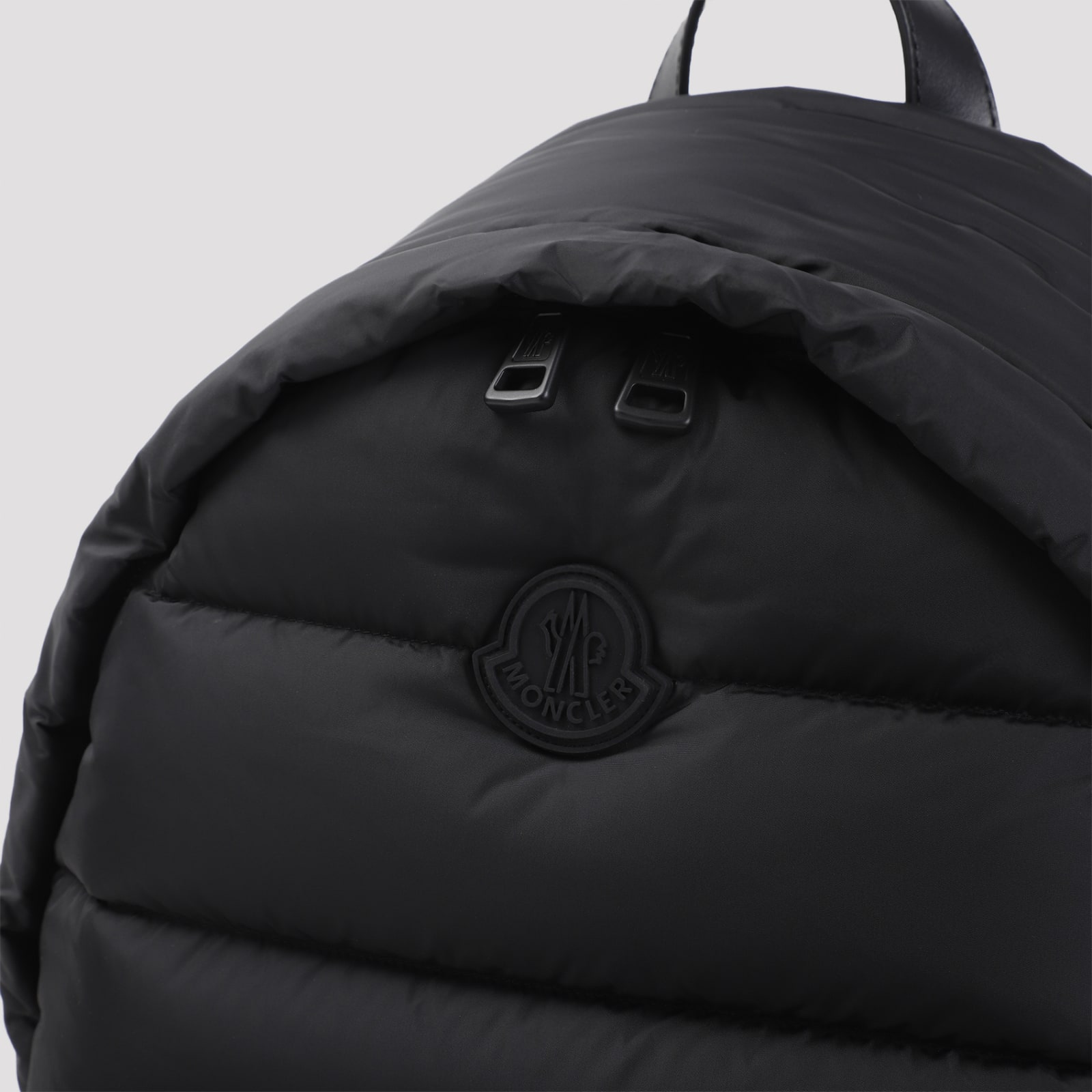 Shop Moncler Pierrick Doudoune Bag In Black