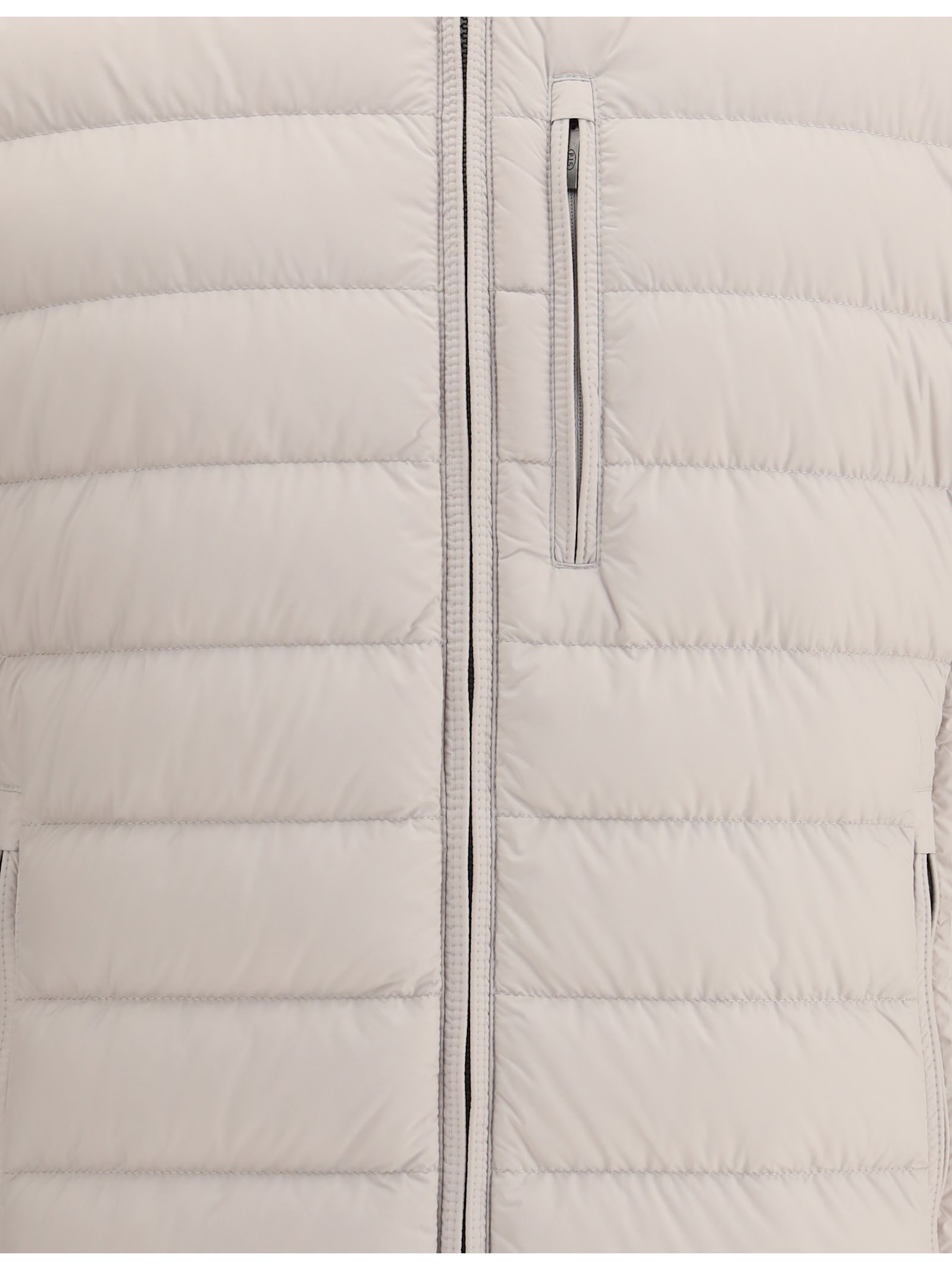 Parajumpers Lightweight Quilted Jacket With Hood In White