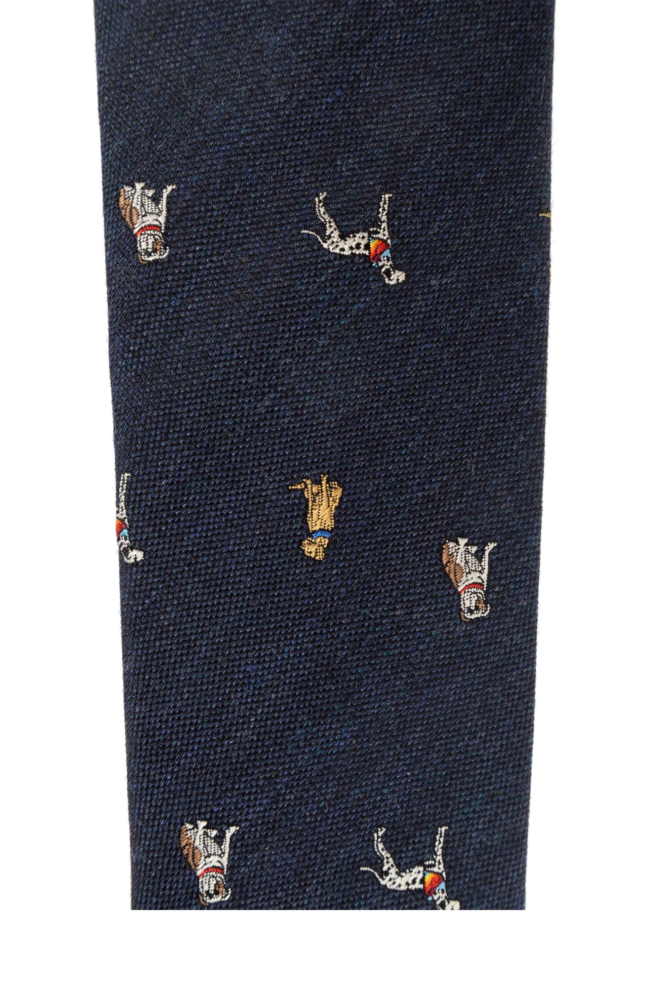 Shop Paul Smith Silk Tie In Blue