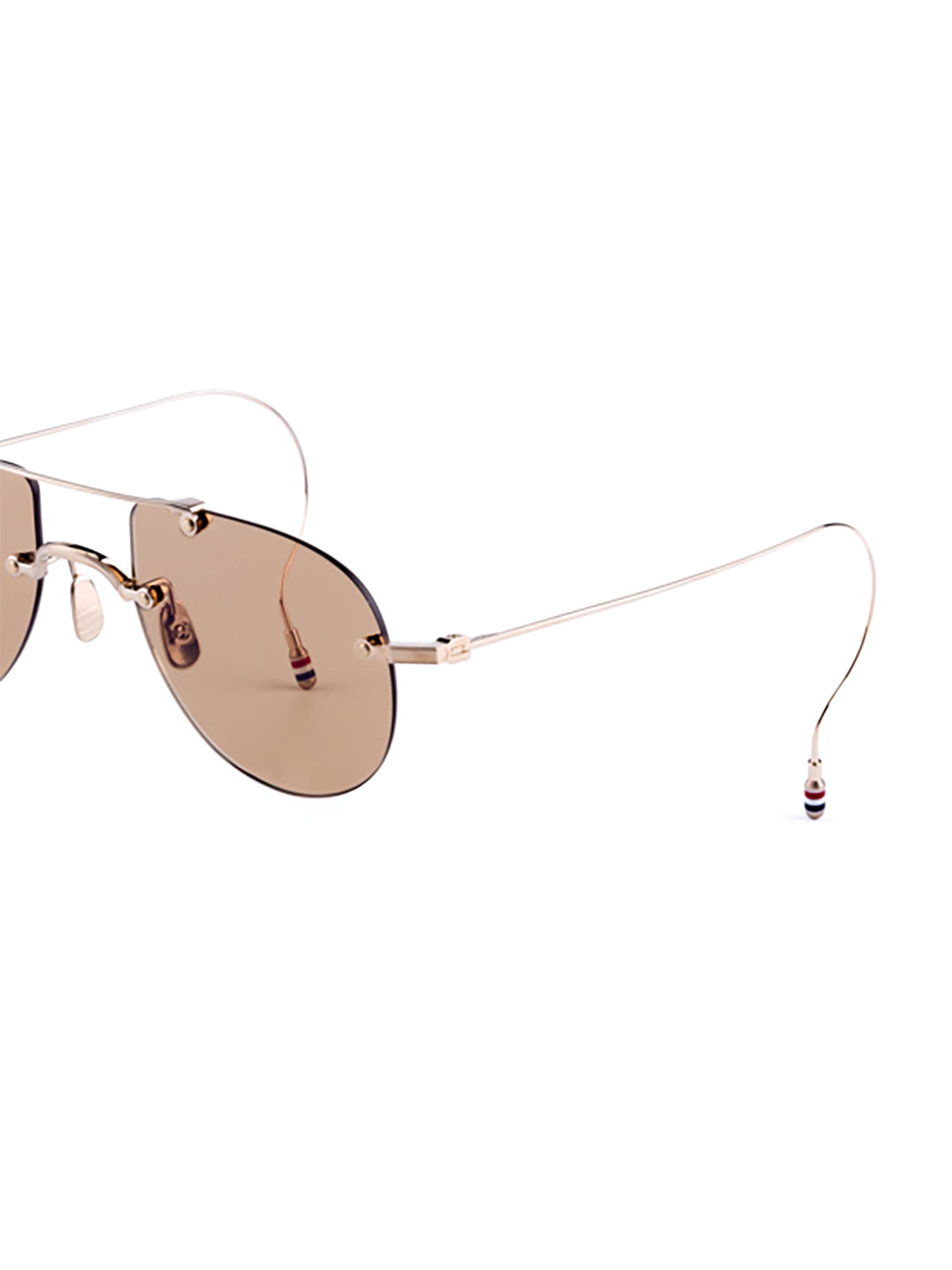 Thom Browne Ues939a/g0001 Sunglasses In Gold