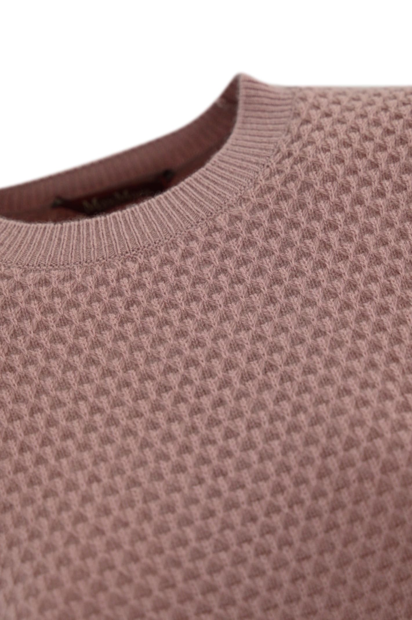 Shop Max Mara Ellade Sweater In Cashmere In Rosa Antico