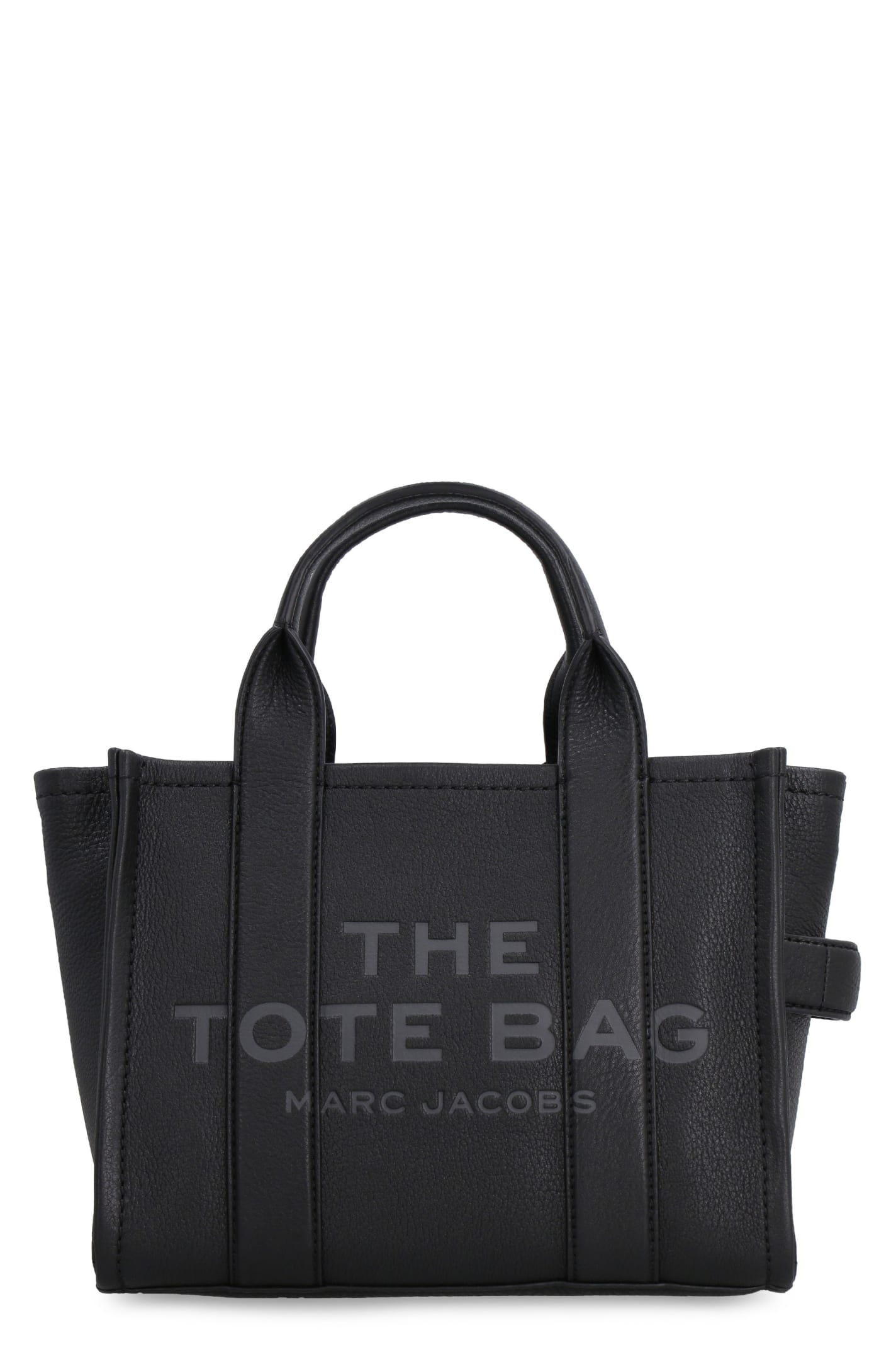 Marc Jacobs Leather Mini Tote-bag In Black