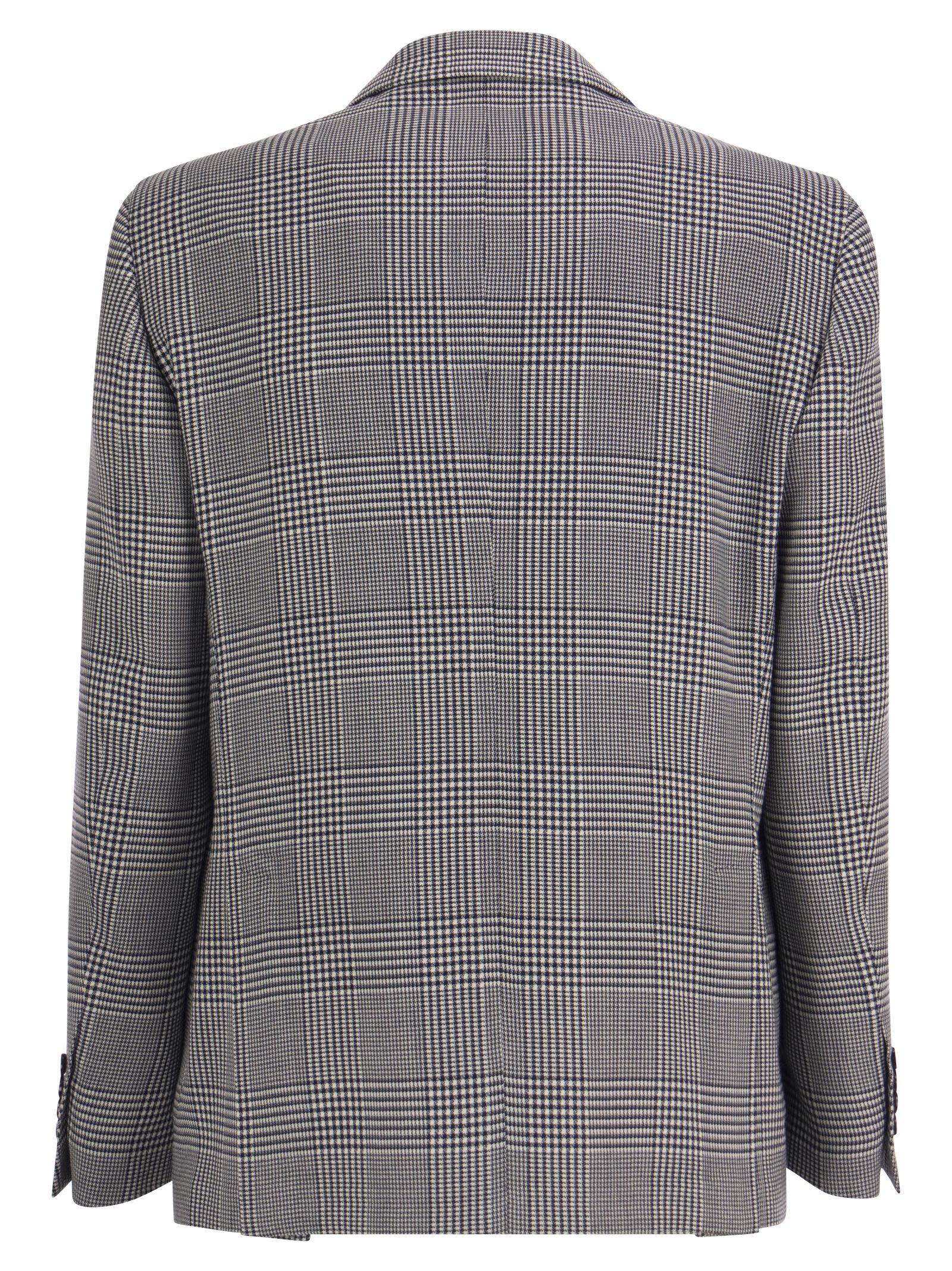 Shop Lardini Advance - Cool Wool Blazer In Grey