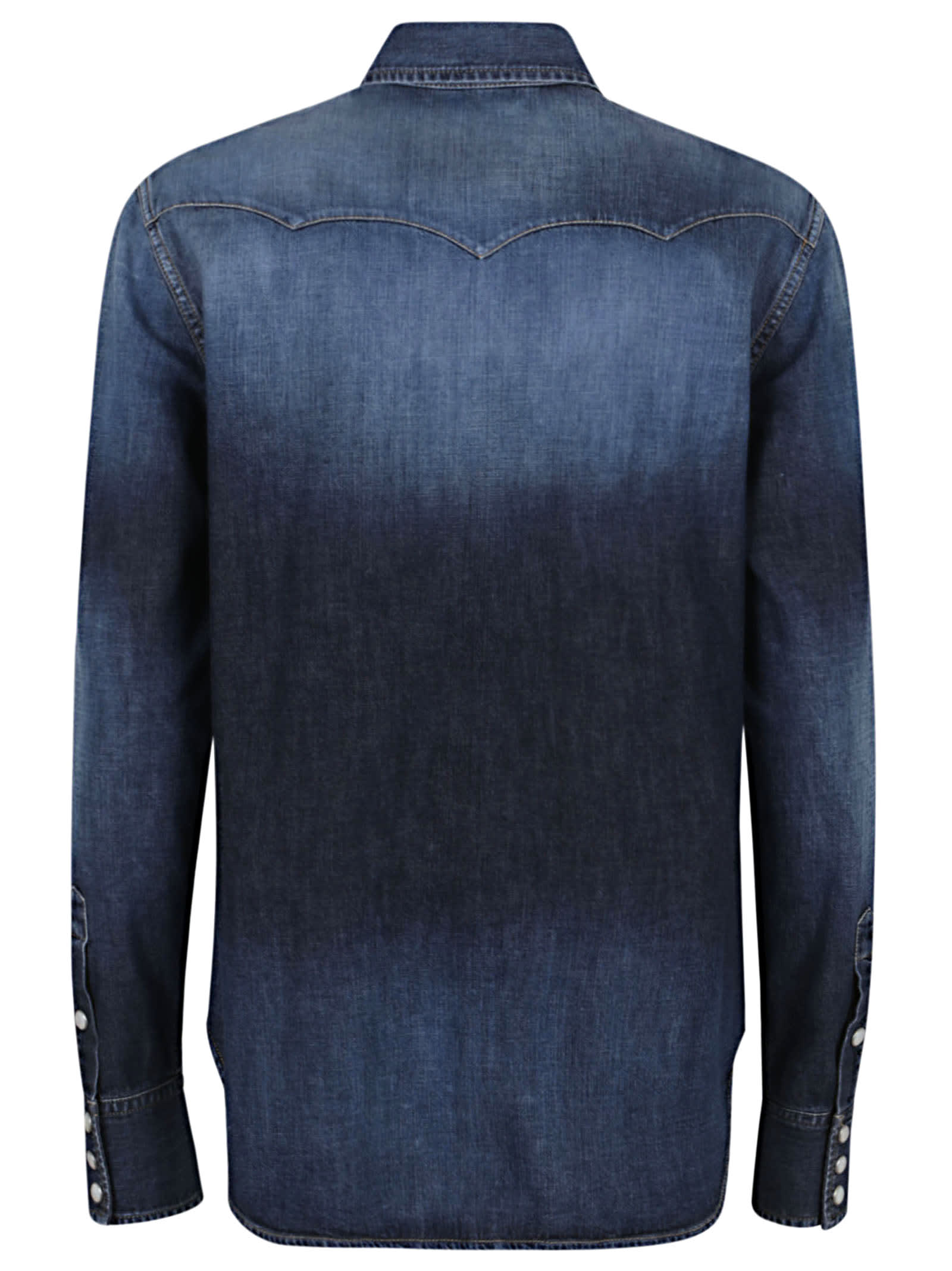 Shop Polo Ralph Lauren Payson-long Sleeve-button Front Shirt In Blue Ridge Breeze Wash