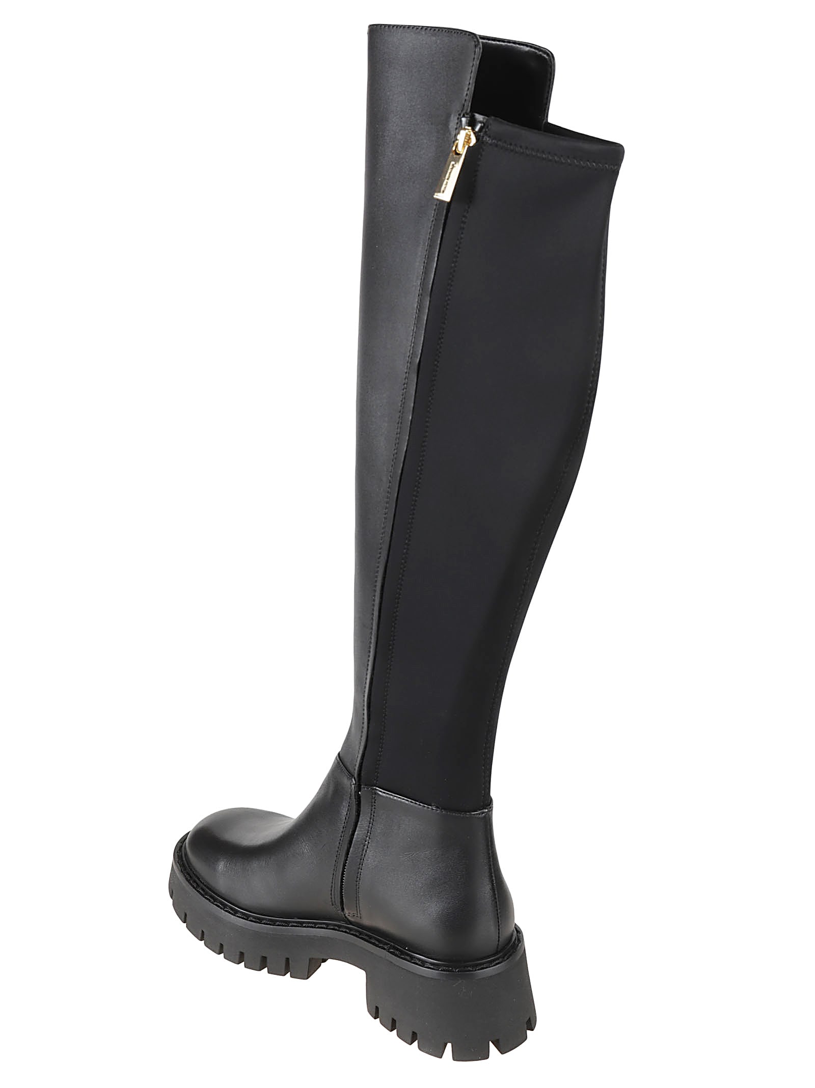 Shop Michael Kors Asher Boots In Black