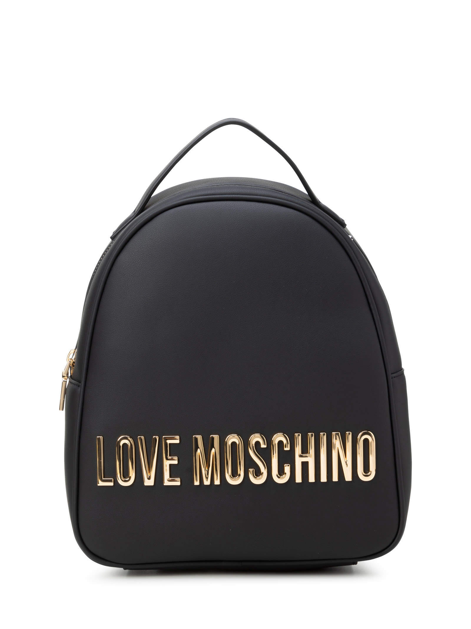Shop Love Moschino Backpacks In Nero
