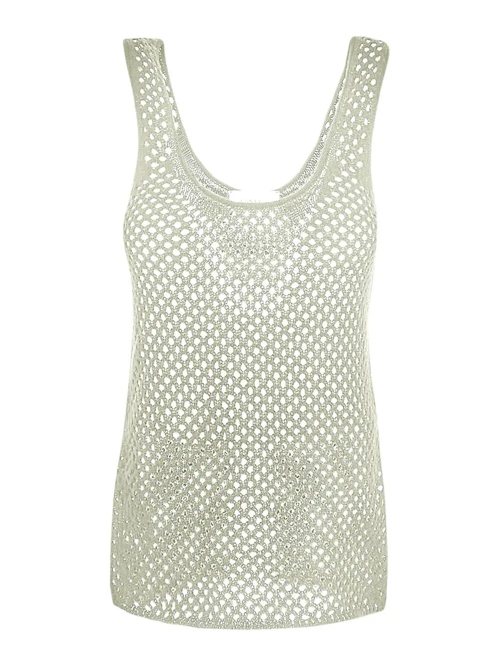 LANEUS MESH FITTED TANK TOP
