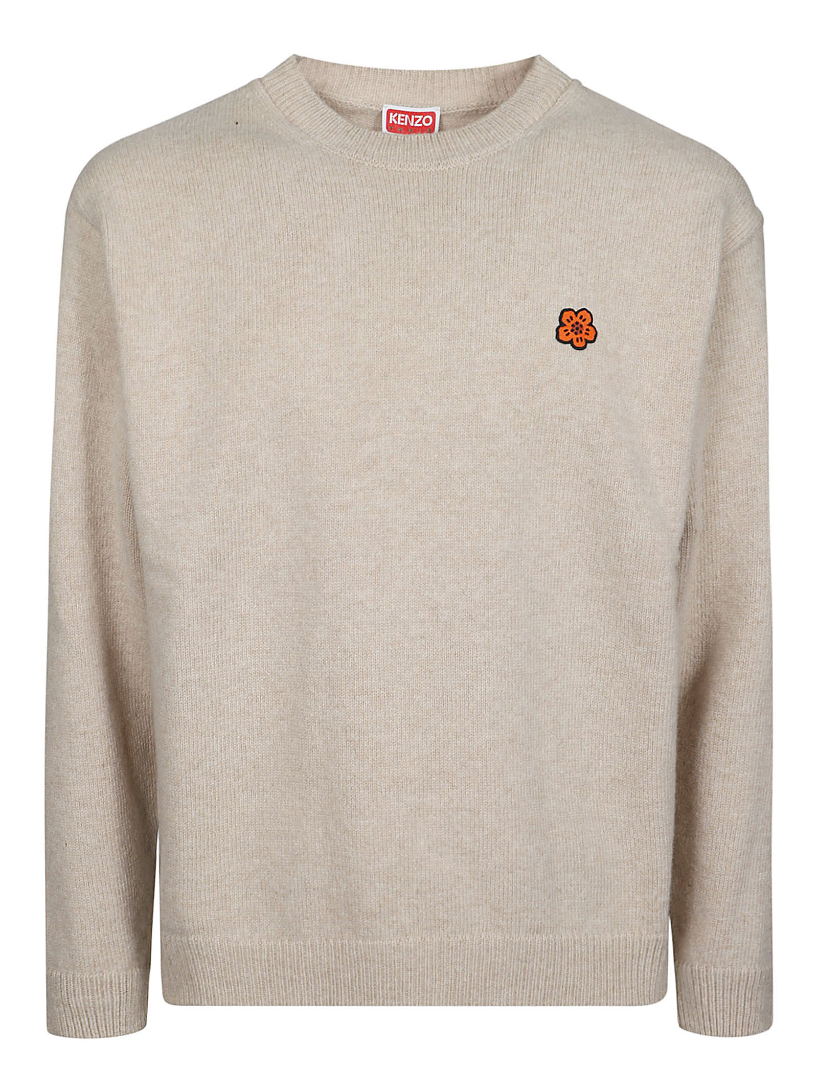 Shop Kenzo Rws Boke Flower Sweater In Beige