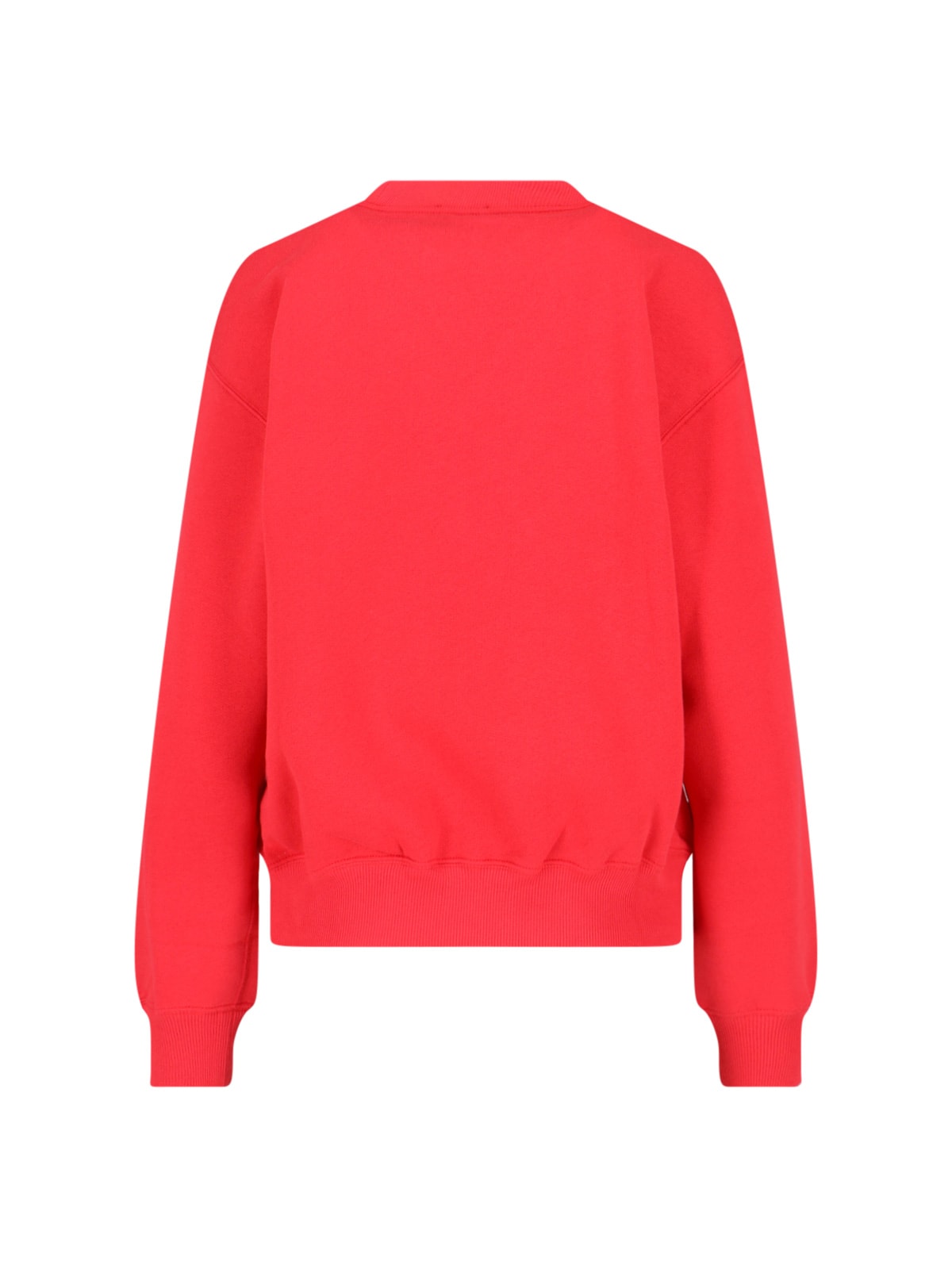 Polo Ralph Lauren Crew Neck Long Sleeve Sweatshirt With Ribbed Cuffs In Multi