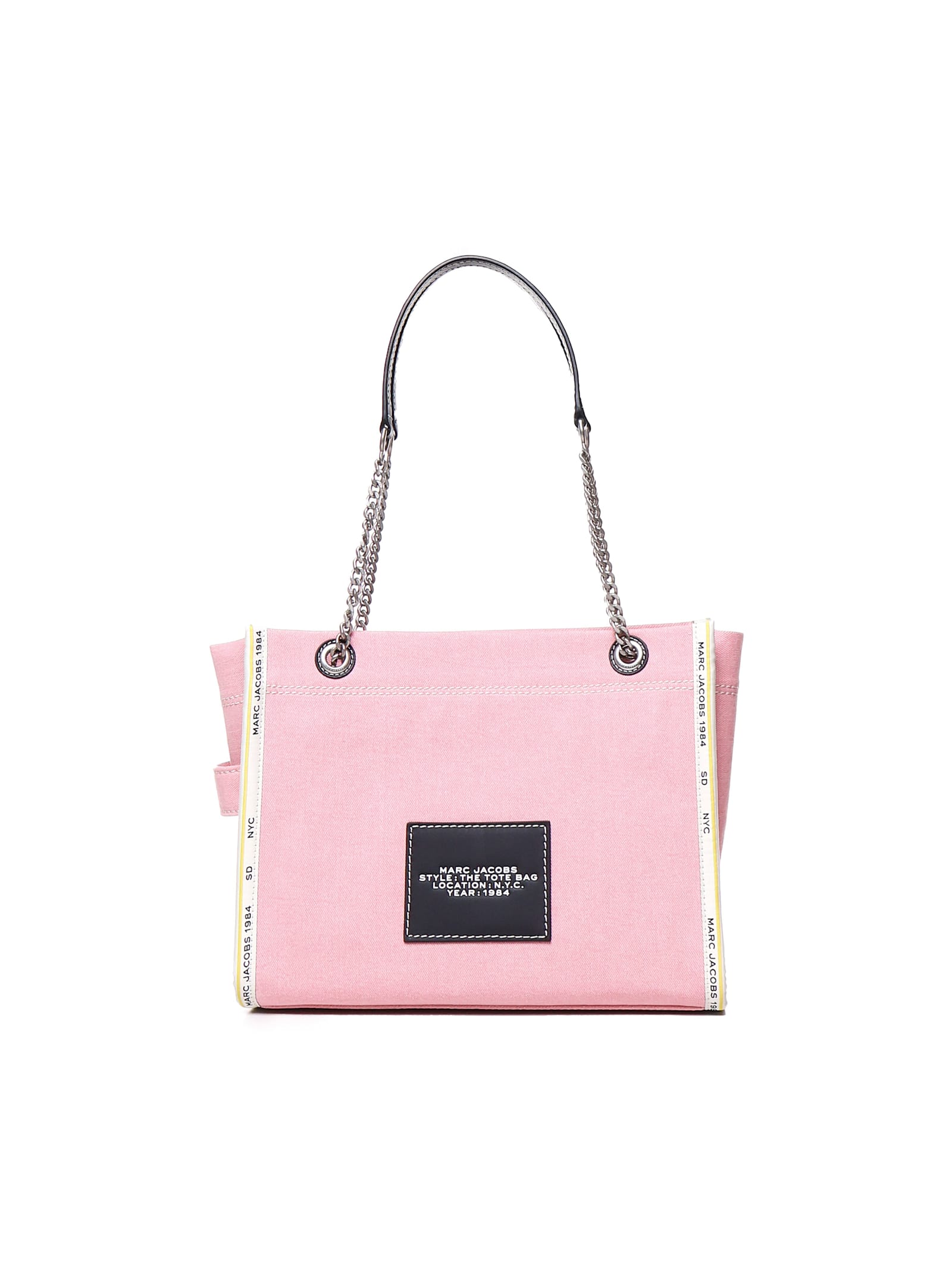 Shop Marc Jacobs The Medium Tote Bag In Ribbon Pink