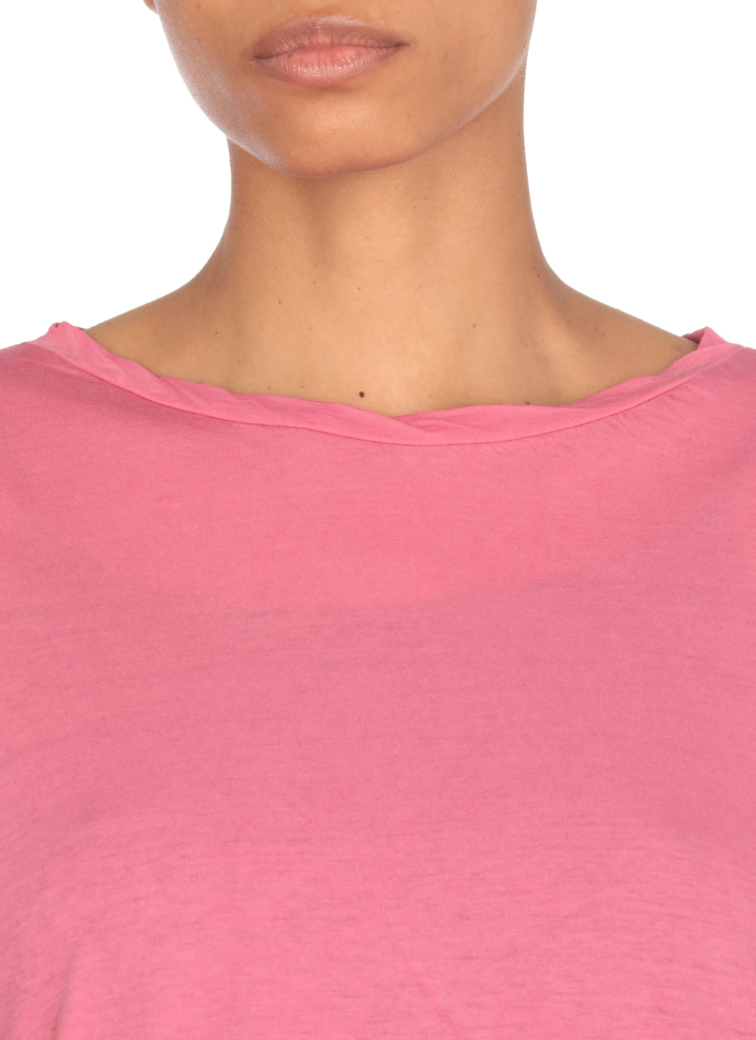 Avant Toi Fuchsia Cotton T-shirt