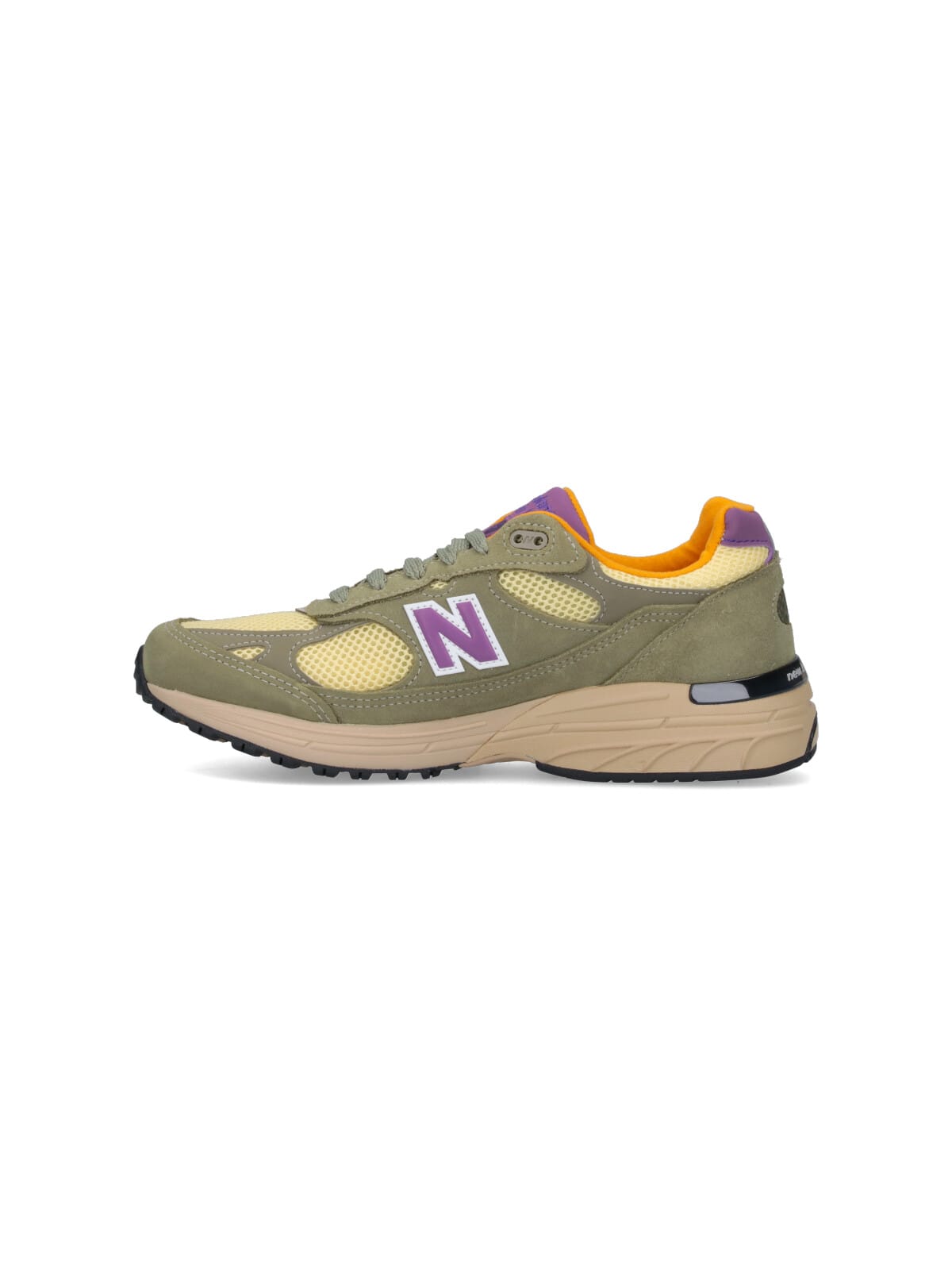 New Balance Khaki Made In Usa 993 Sneakers In Green