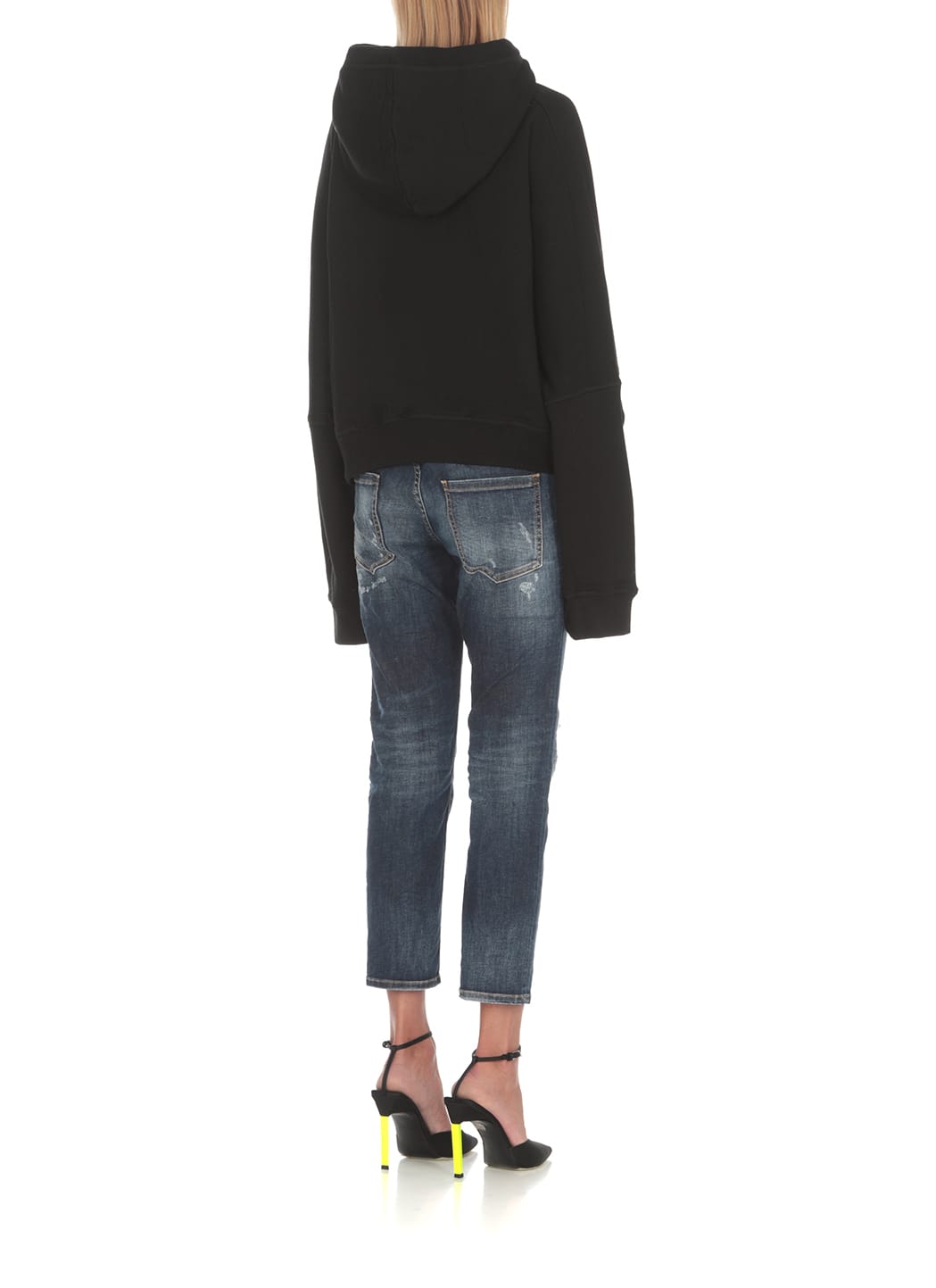 Dsquared2 Sweatshirt With Logo In Black