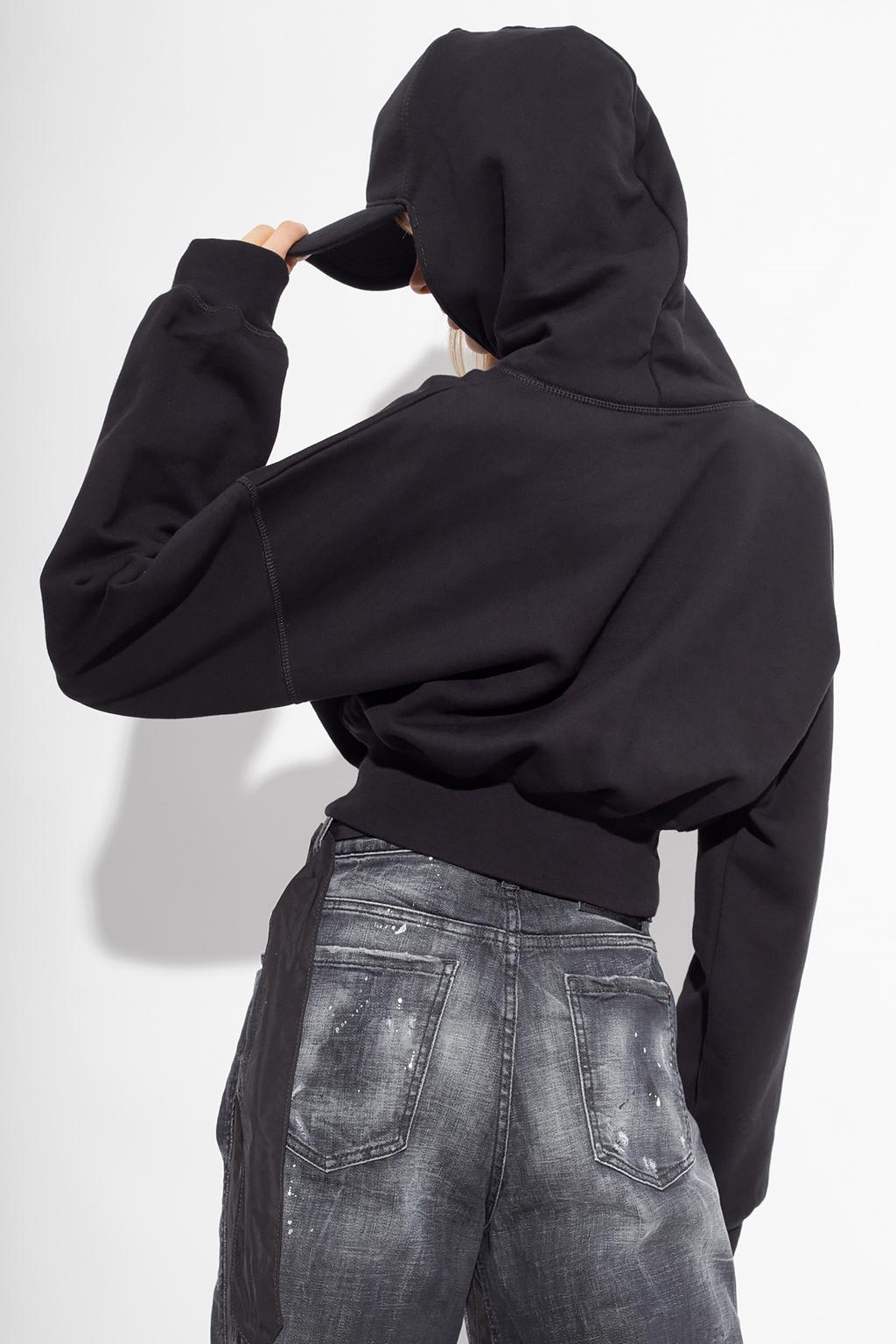 Shop Dsquared2 Hoodie With Logo In Black