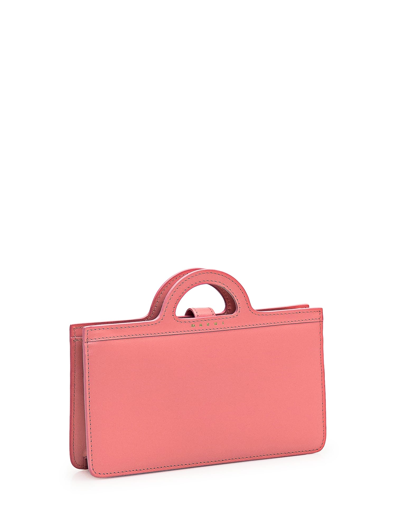 Shop Marni Tropicalia Wallet In Mother Of Pearl