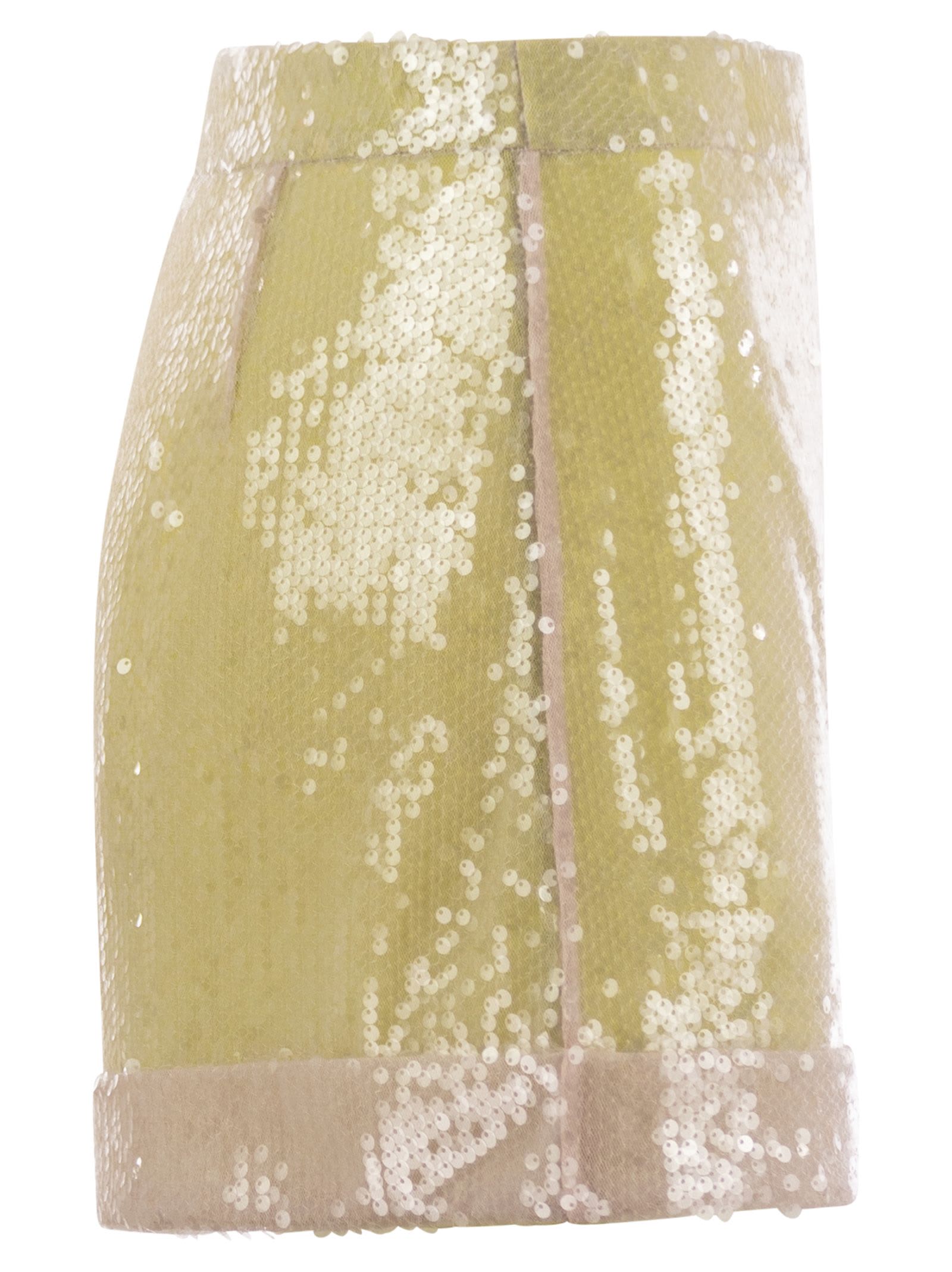 Mvp Wardrobe Shorts With Sequins All Over