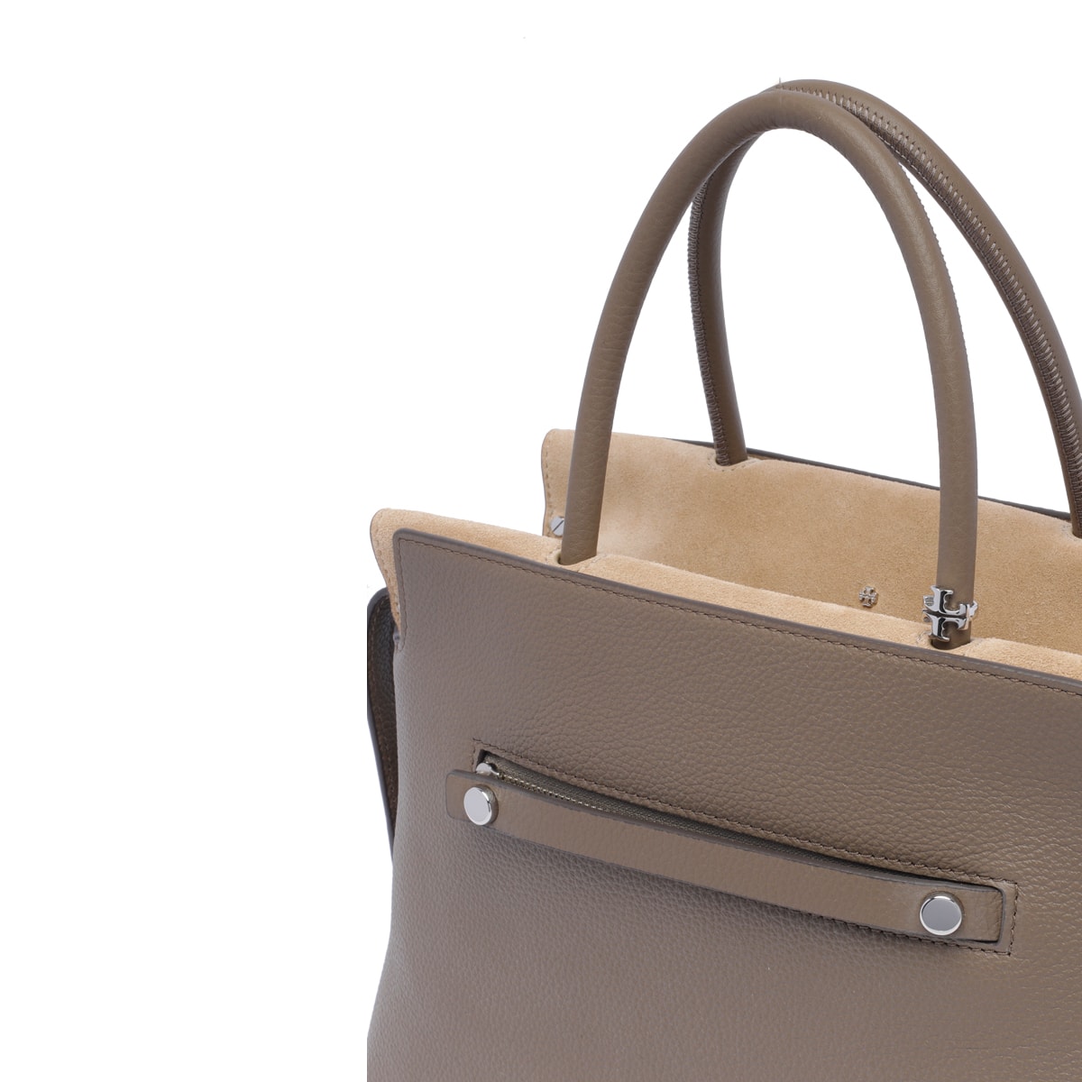 Tory Burch Mercer Tote Bag In Wild Mushroom