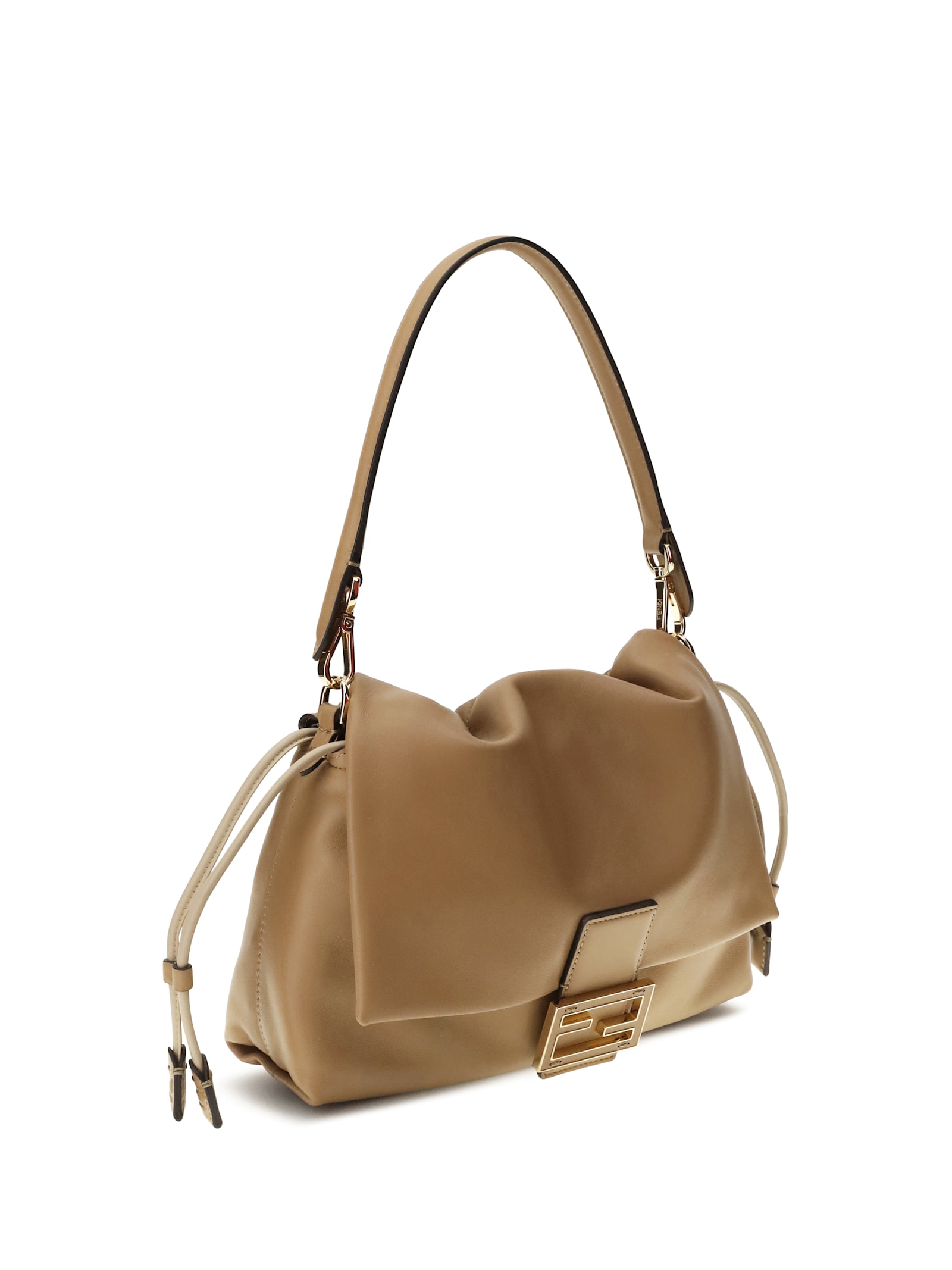 Fendi Women Mamma Baguette Shoulder Bag In Brown