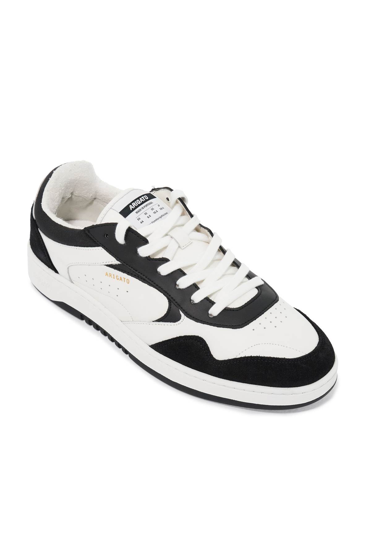 Shop Axel Arigato Arlo Sneakers In White Black (white)