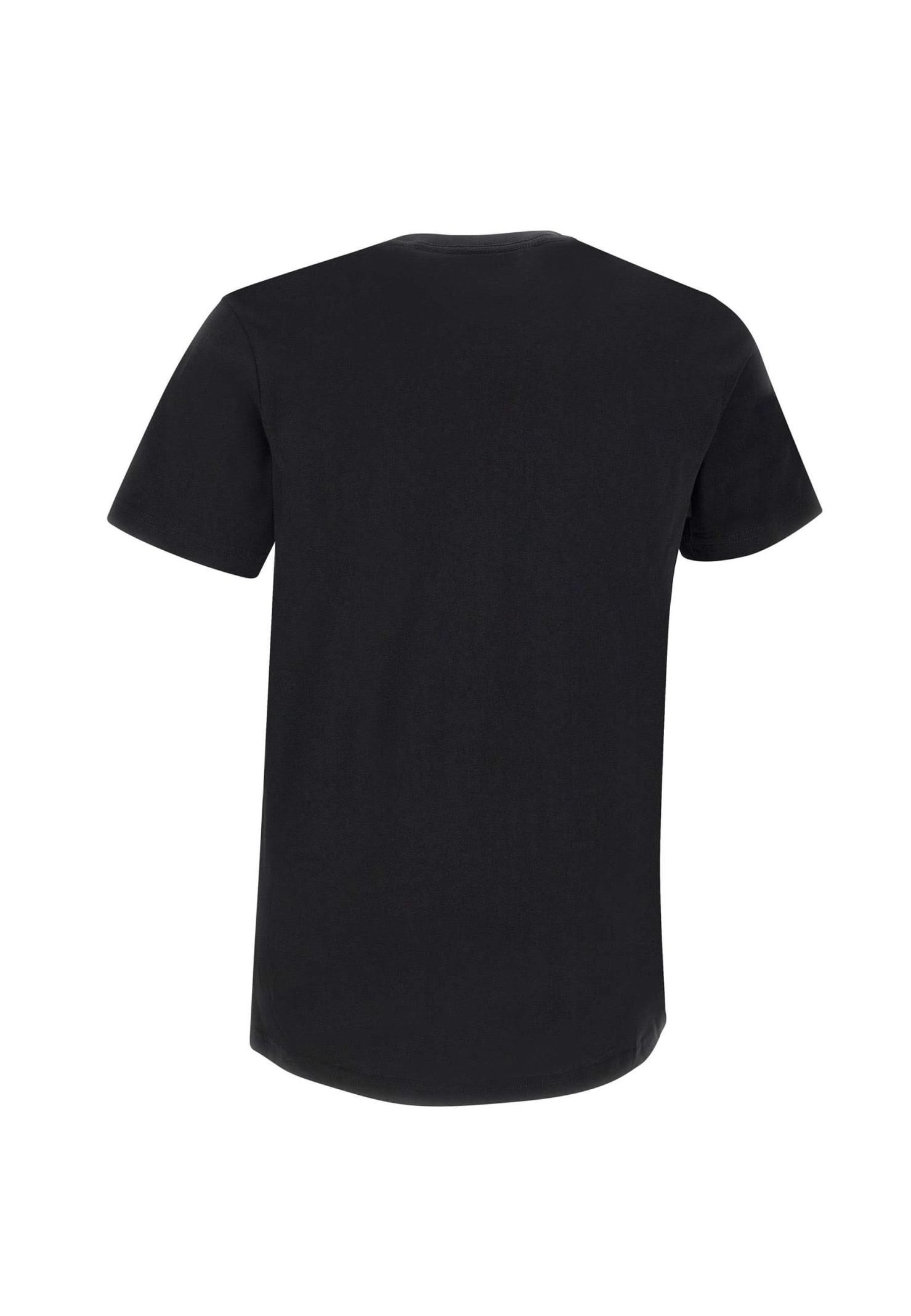 Shop Paul Smith Opposite Skull Organic Cotton T-shirt In Black