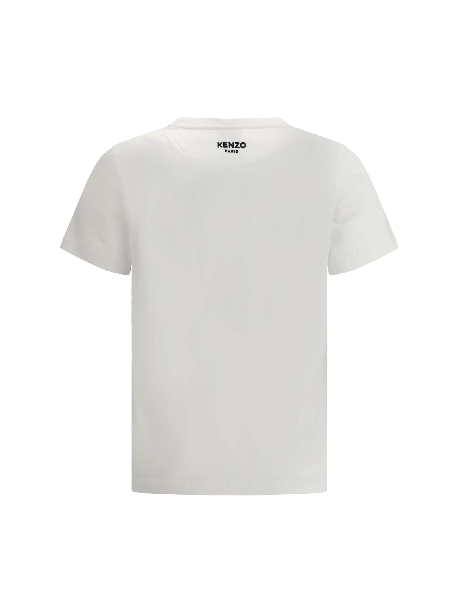 Kenzo White Boke Flower 2.0 T-shirt In Blanc Casse