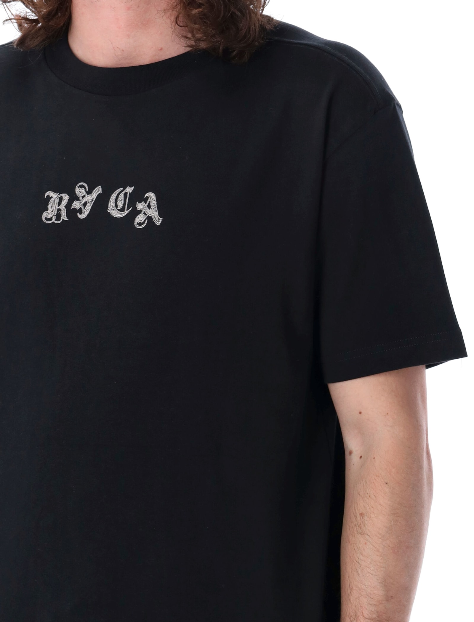 Shop Rvca Dream T-shirt In Black