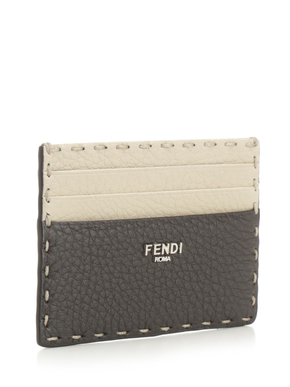 FENDI DIAGONAL CARD HOLDER