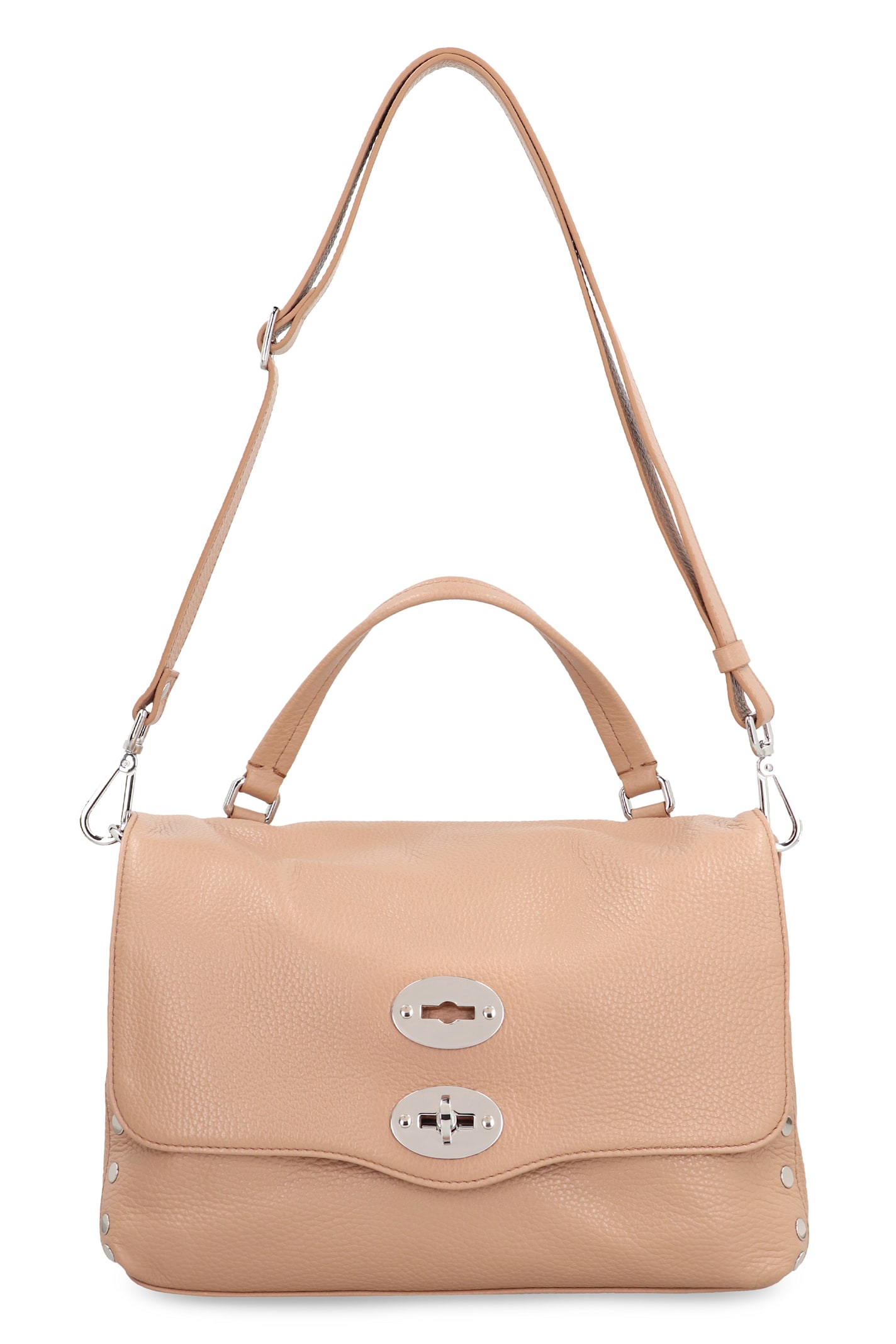 Zanellato Postina S Leather Handbag In Brown