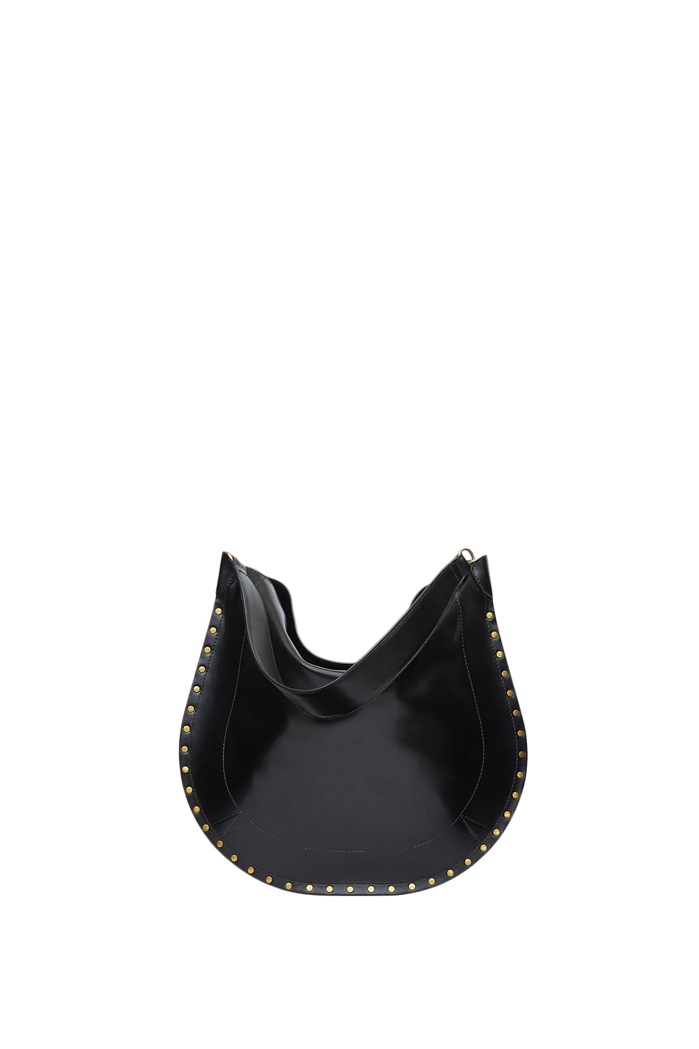 Shop Isabel Marant Oskan Shoulder Bag In Black