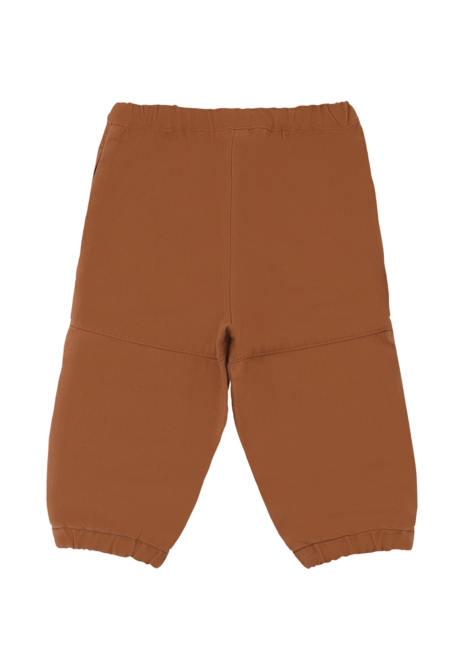 Marni Brown Trousers For Baby Boy With Logo In Brown