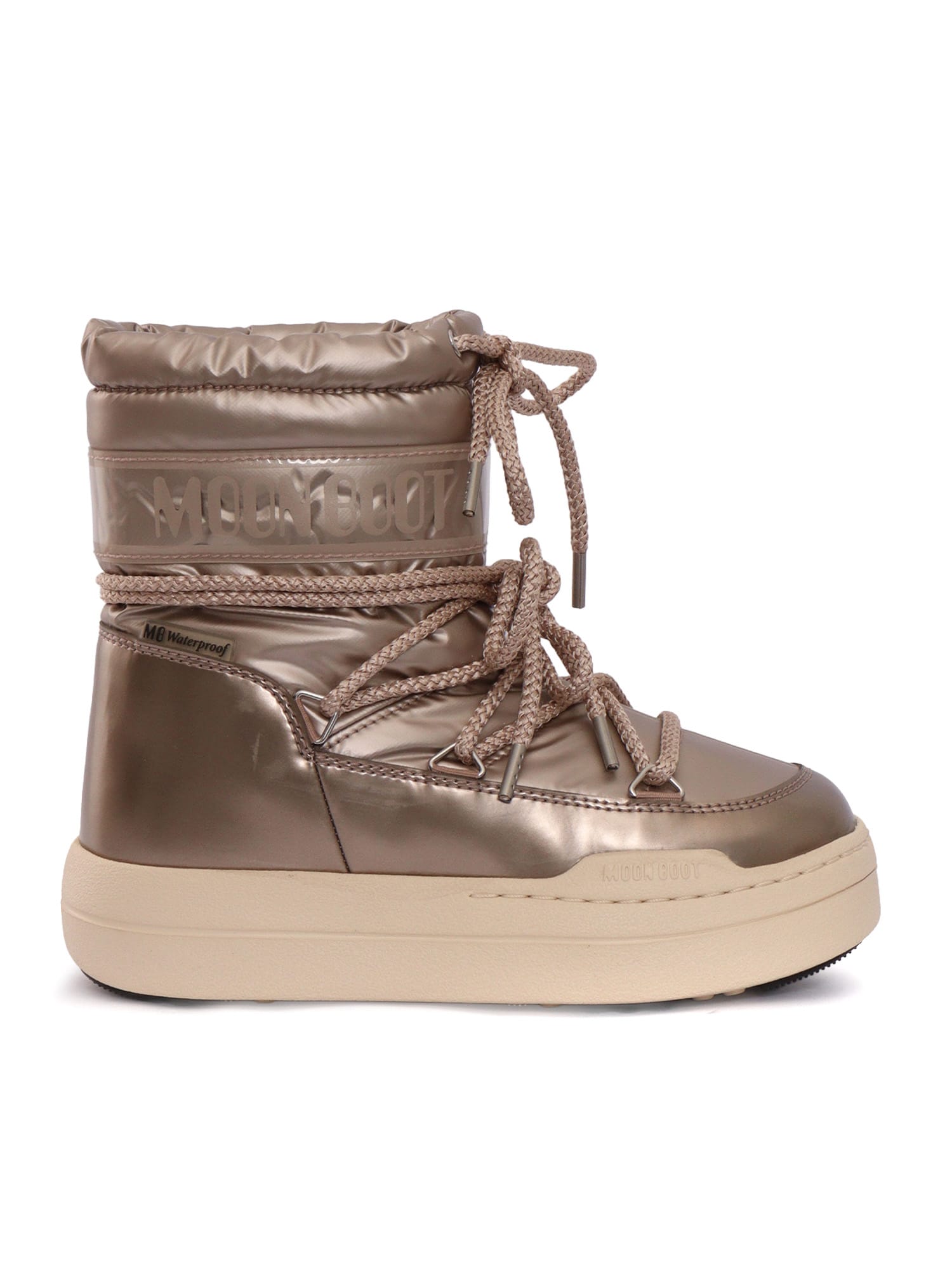 Moon Boot Kids' Mb Jr Park Boots In Gold