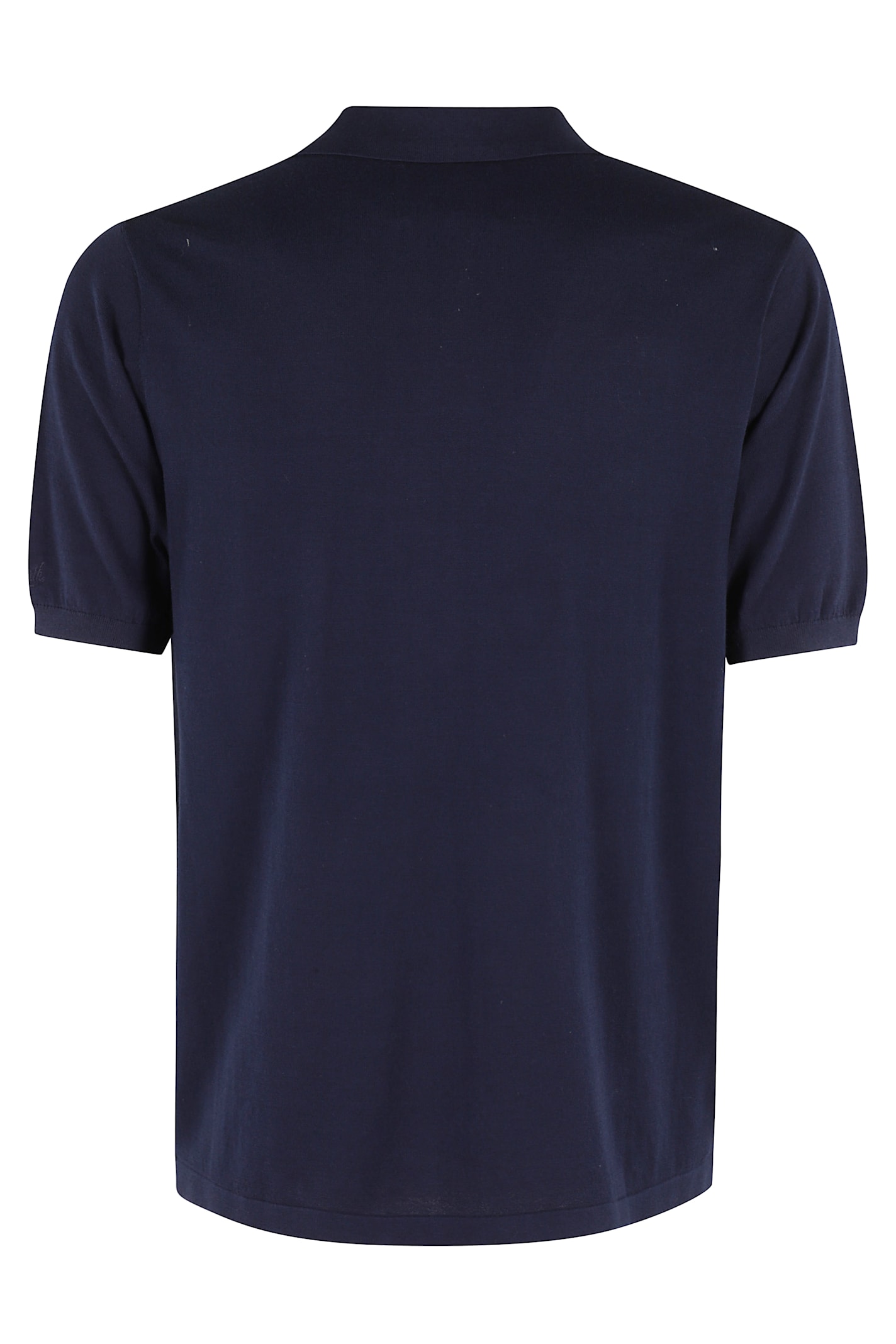Shop Mc2 Saint Barth Polo Shirt In Blue Navy
