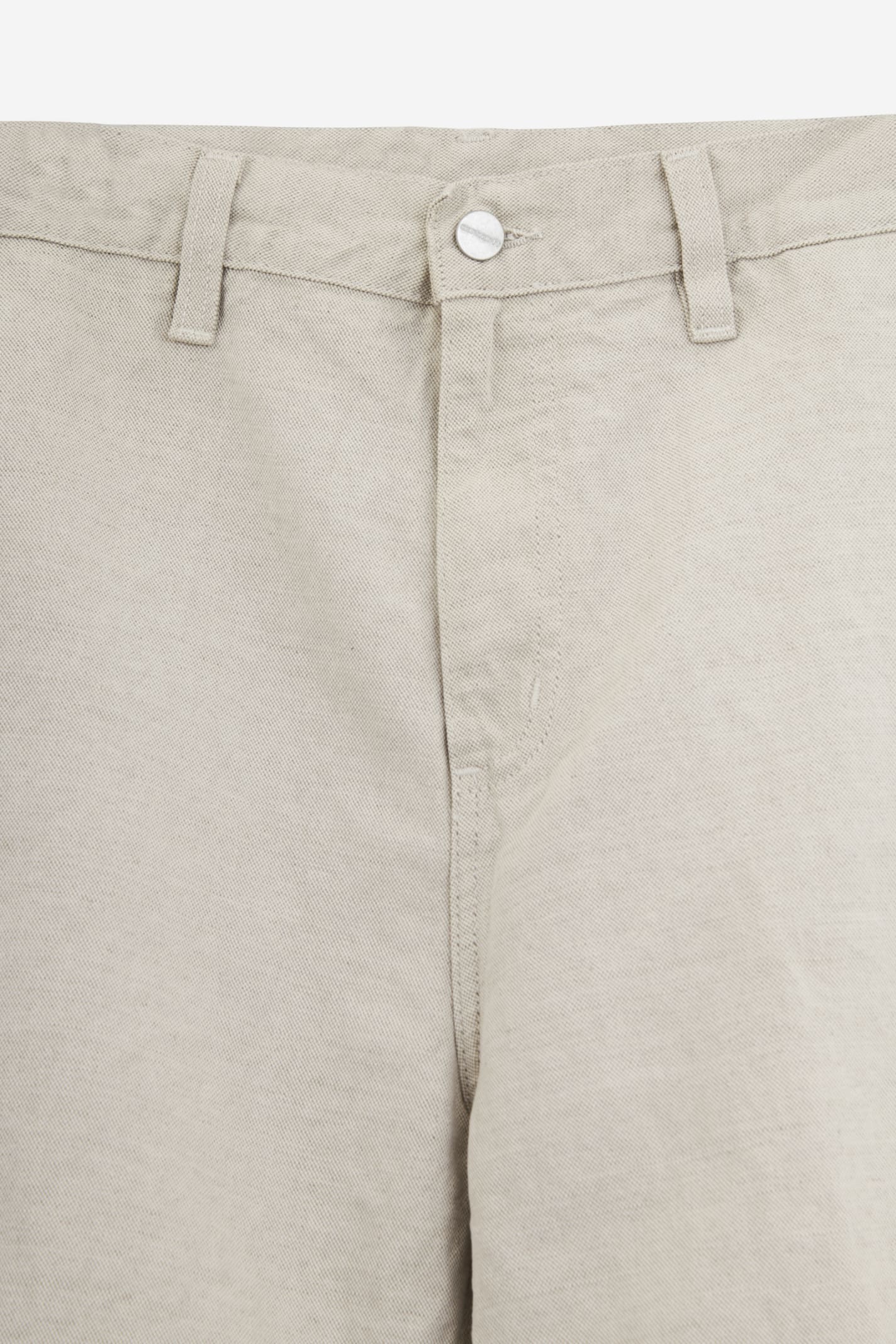 Carhartt Walter Single Knee Shorts In Ivory