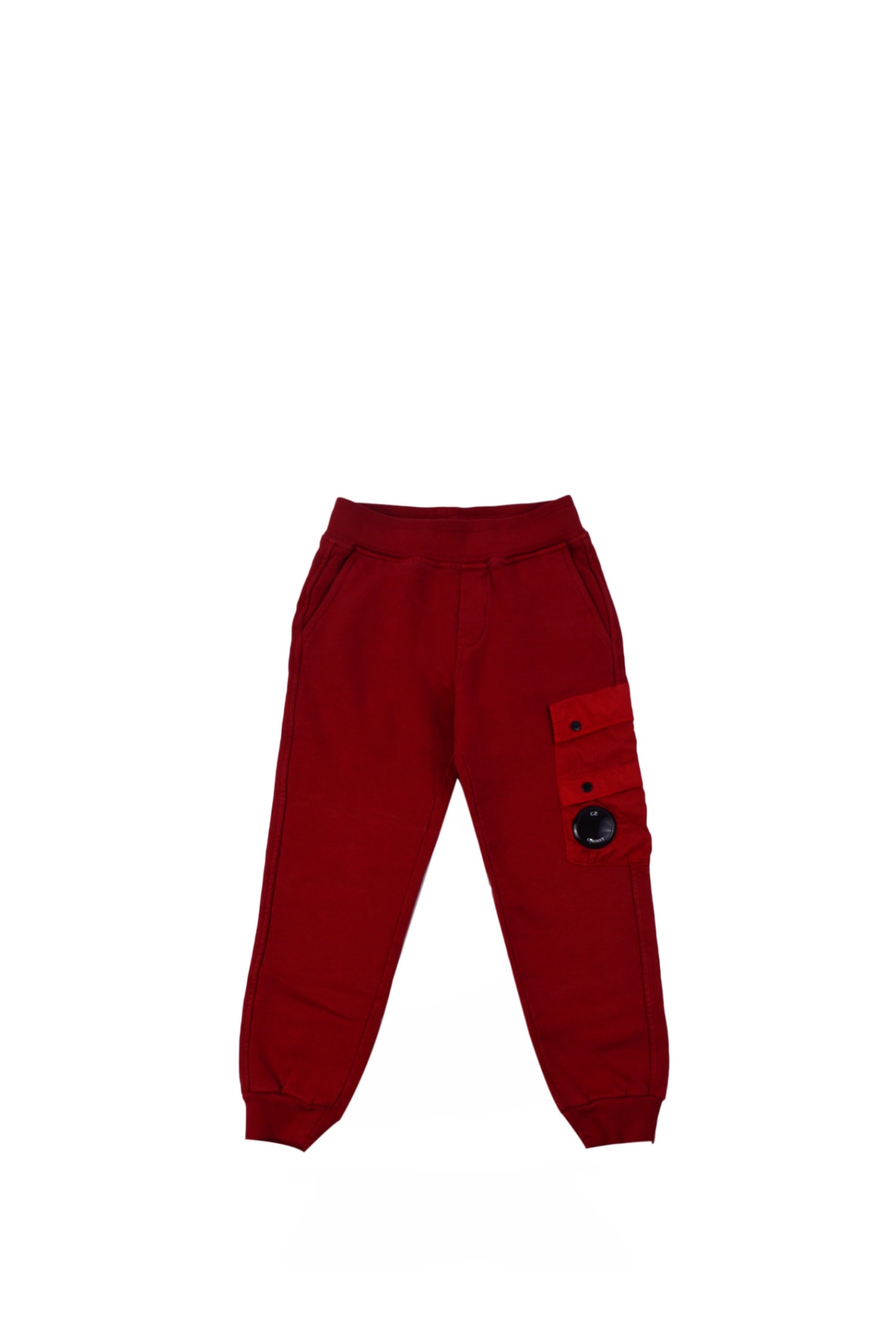 C.p. Company Kids' Suit Pants In Red