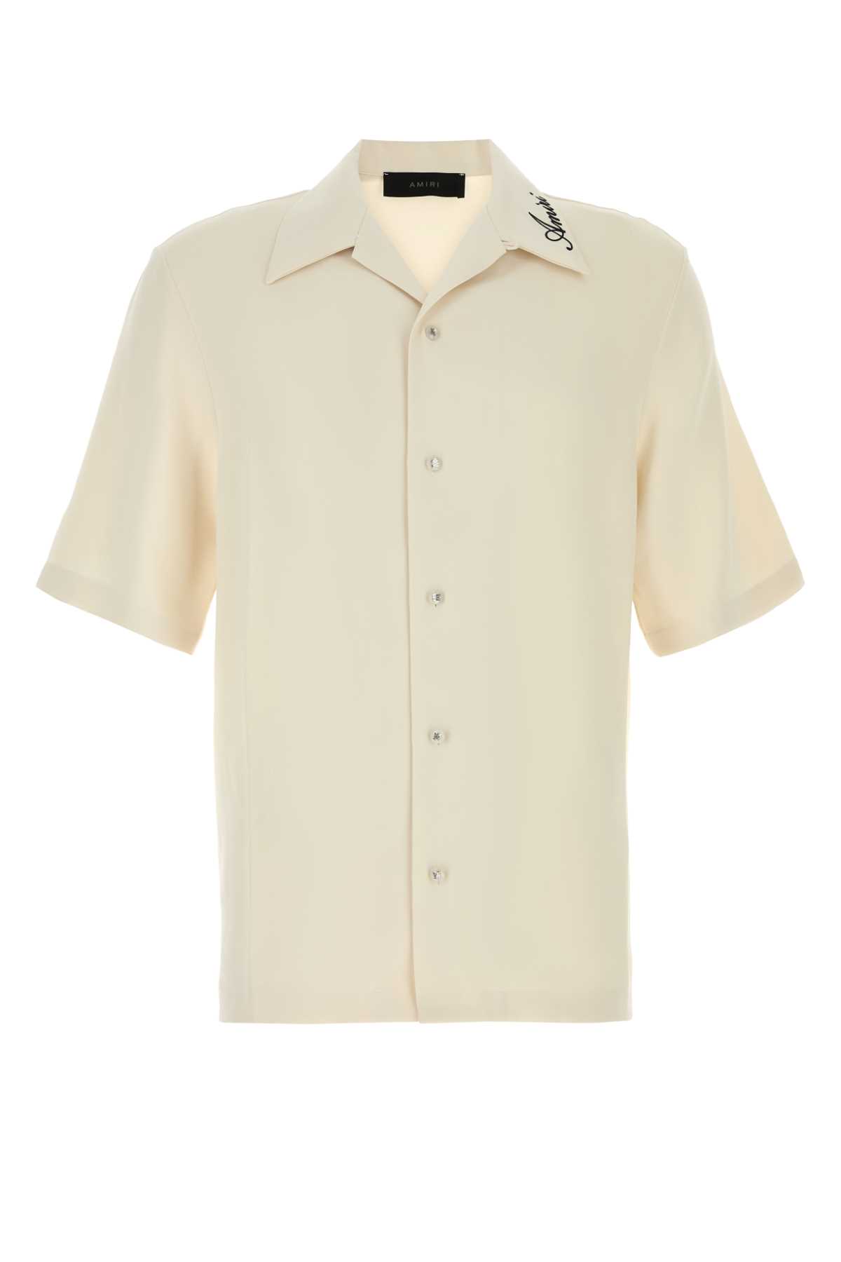 Ivory Polyester Shirt