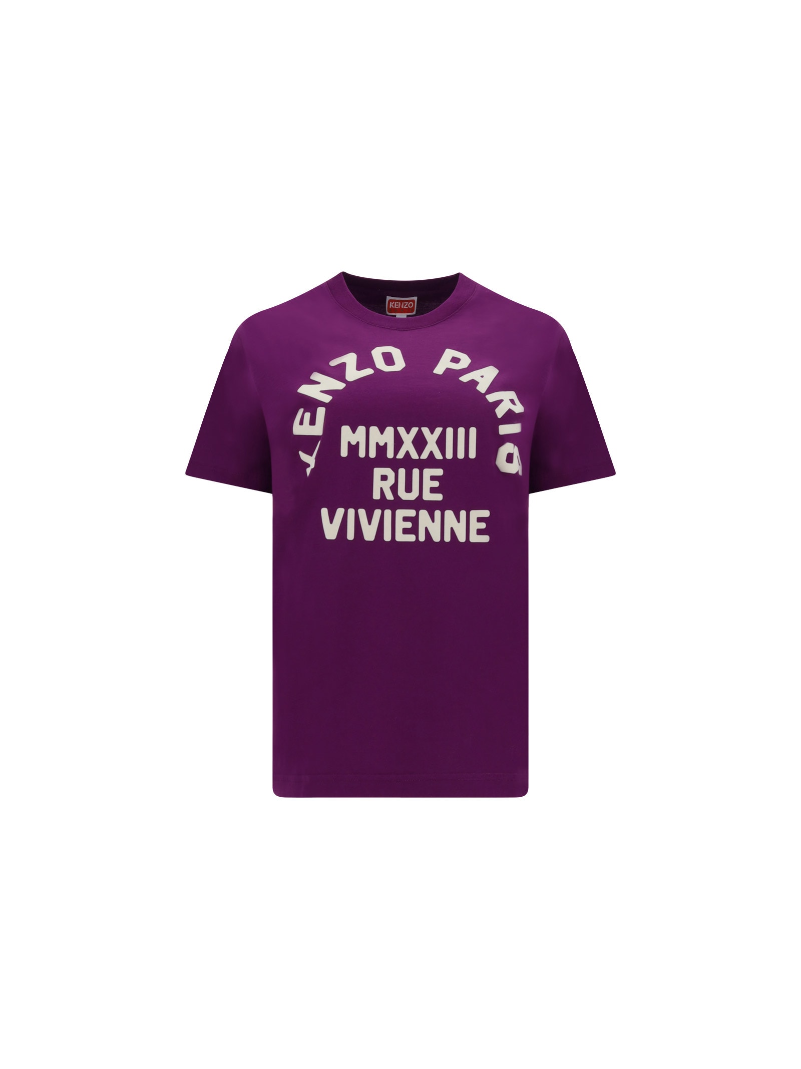Rue Vivienne Printed Cotton T-shirt