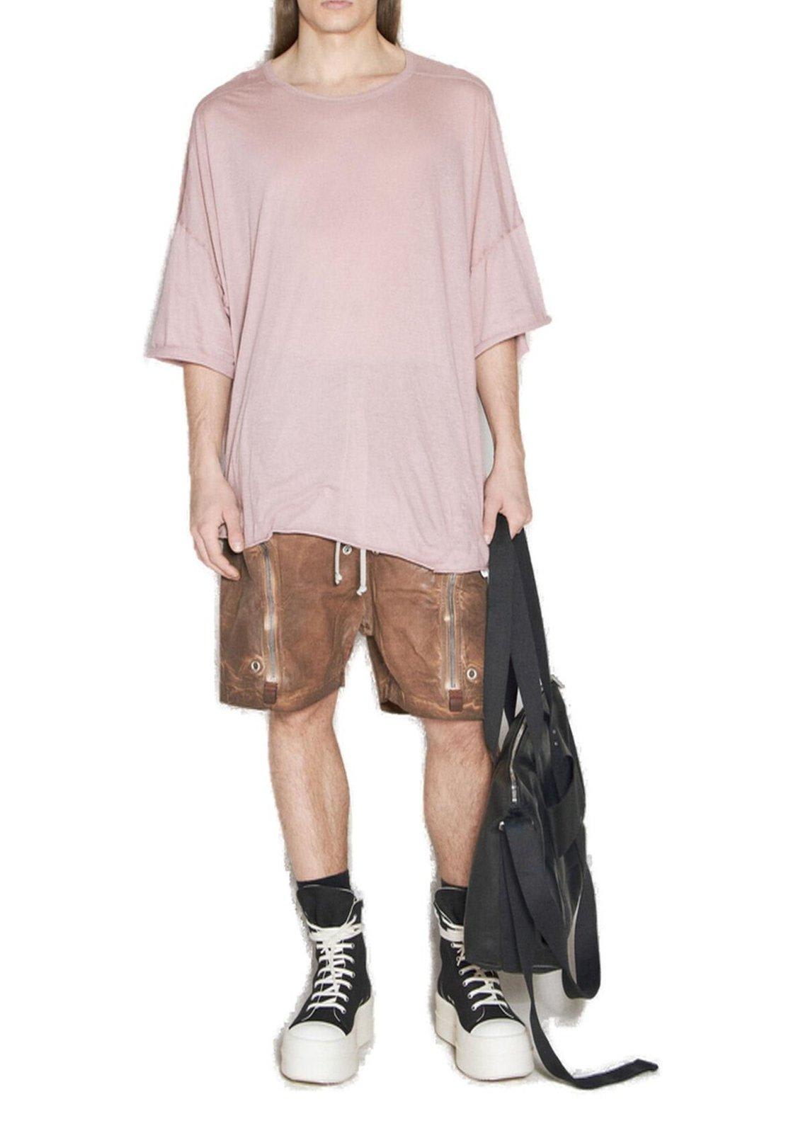Shop Rick Owens Tommy T-shirt In Dusty Pink