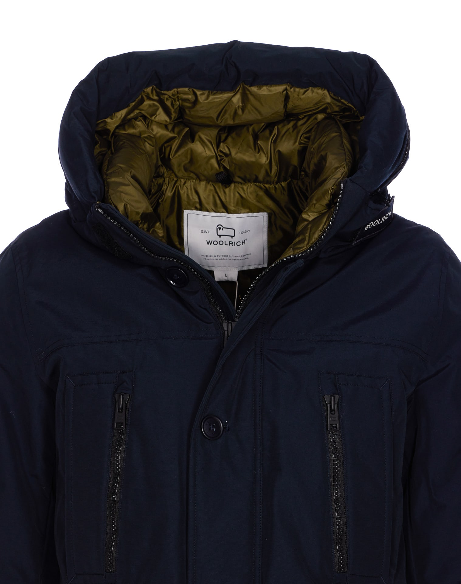 Woolrich Ramar Artic Parka In Blue